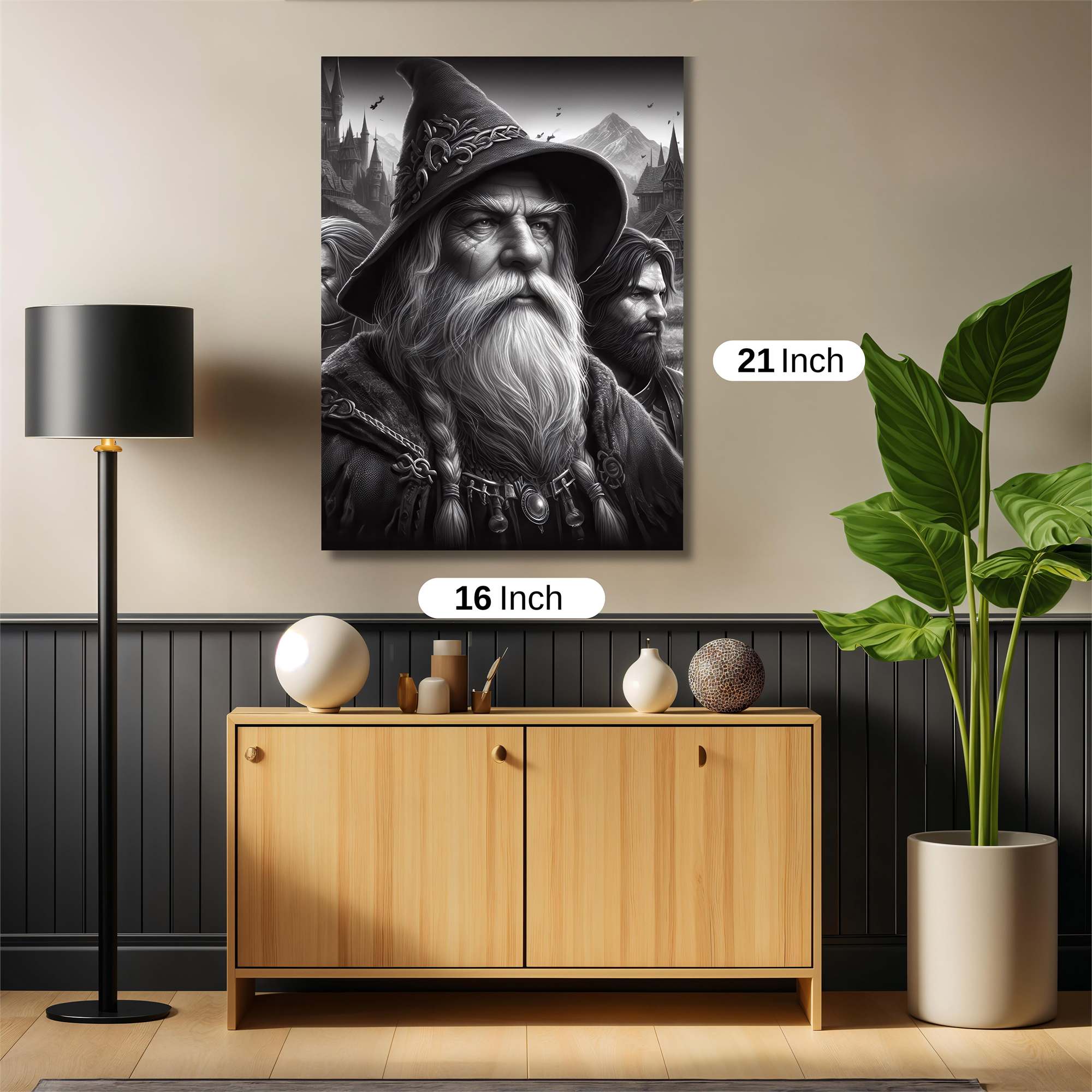Gandalf Enigmatic Safe Wall Magnetic / M