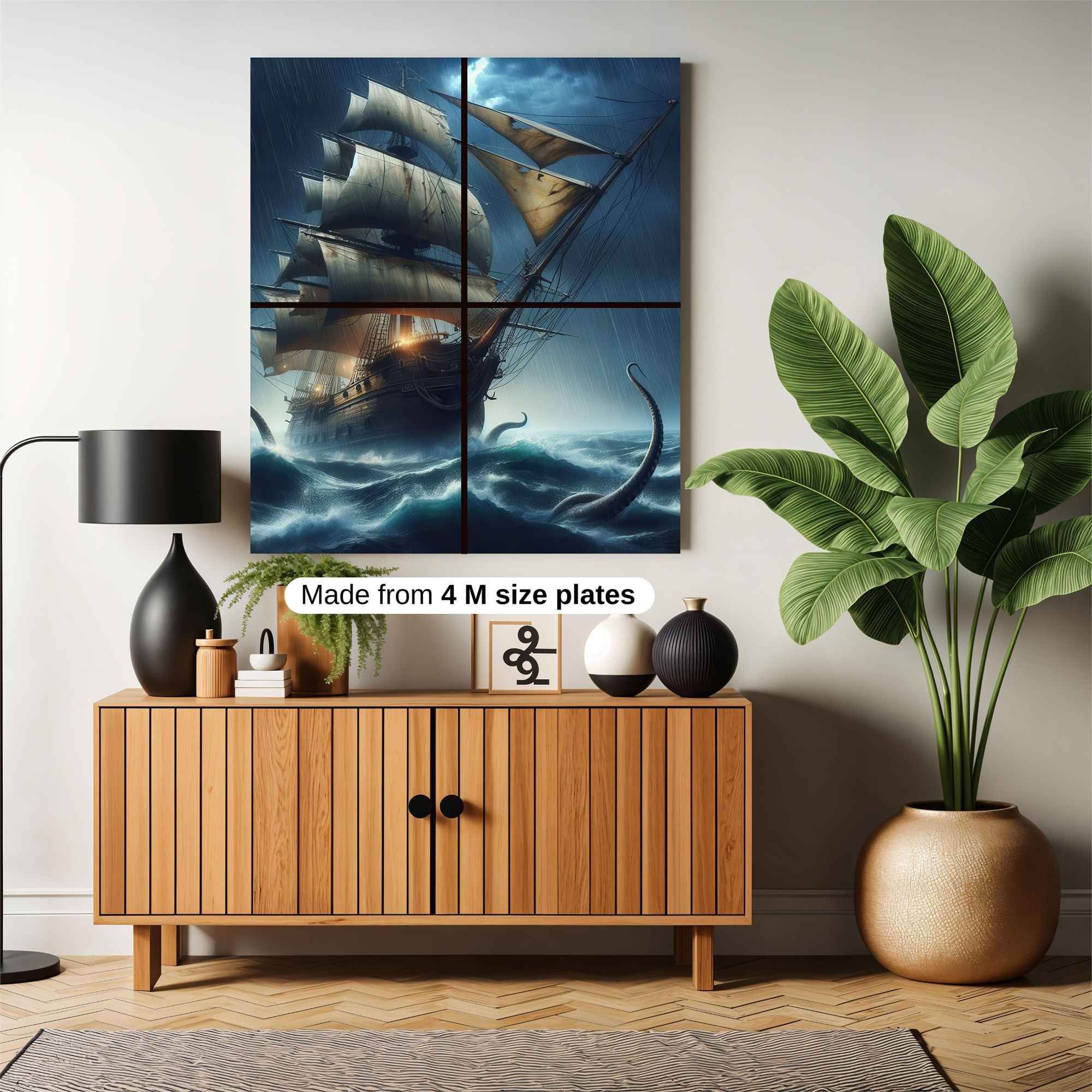 Kraken's Fury Safe Wall Magnetic / M