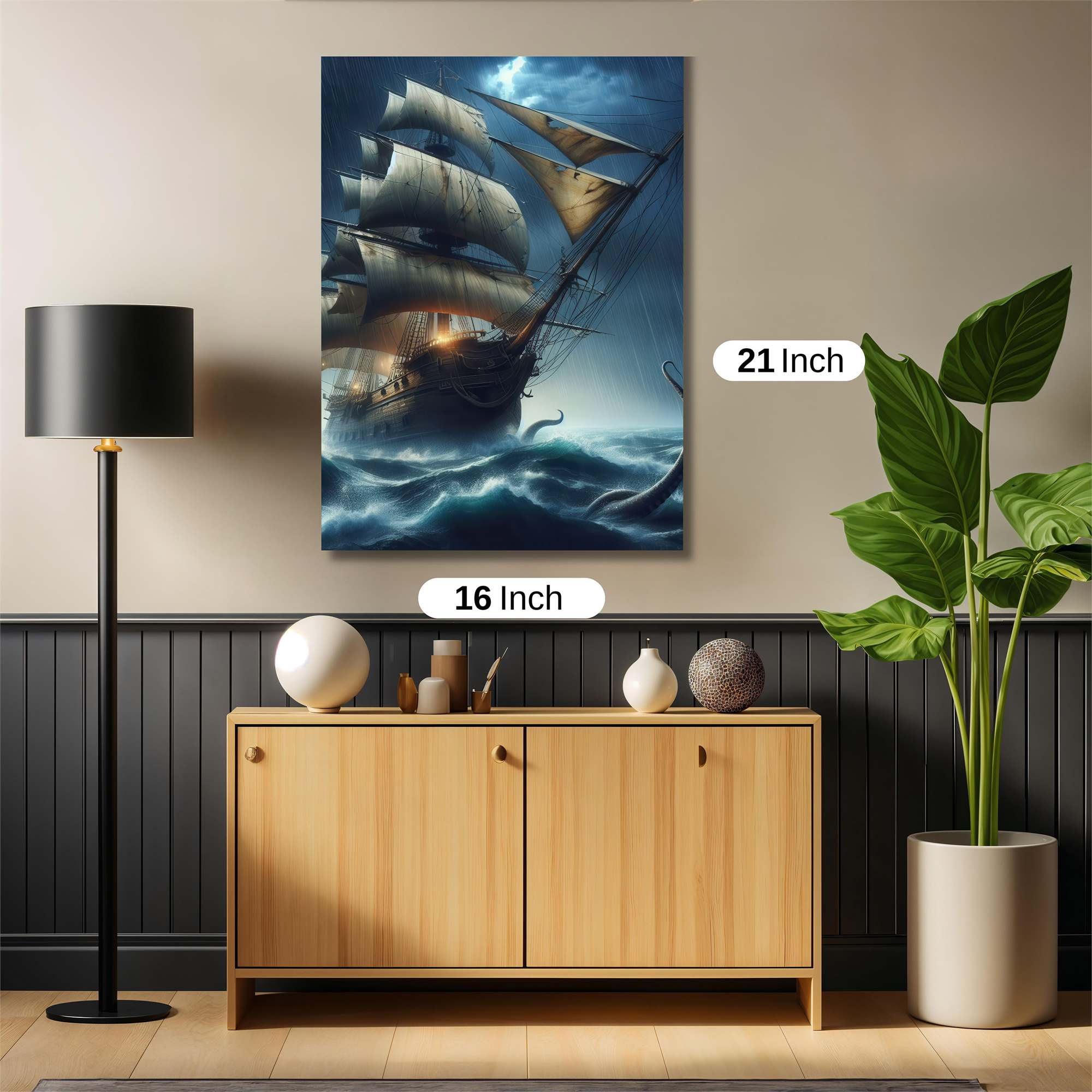 Kraken's Fury Safe Wall Magnetic / M