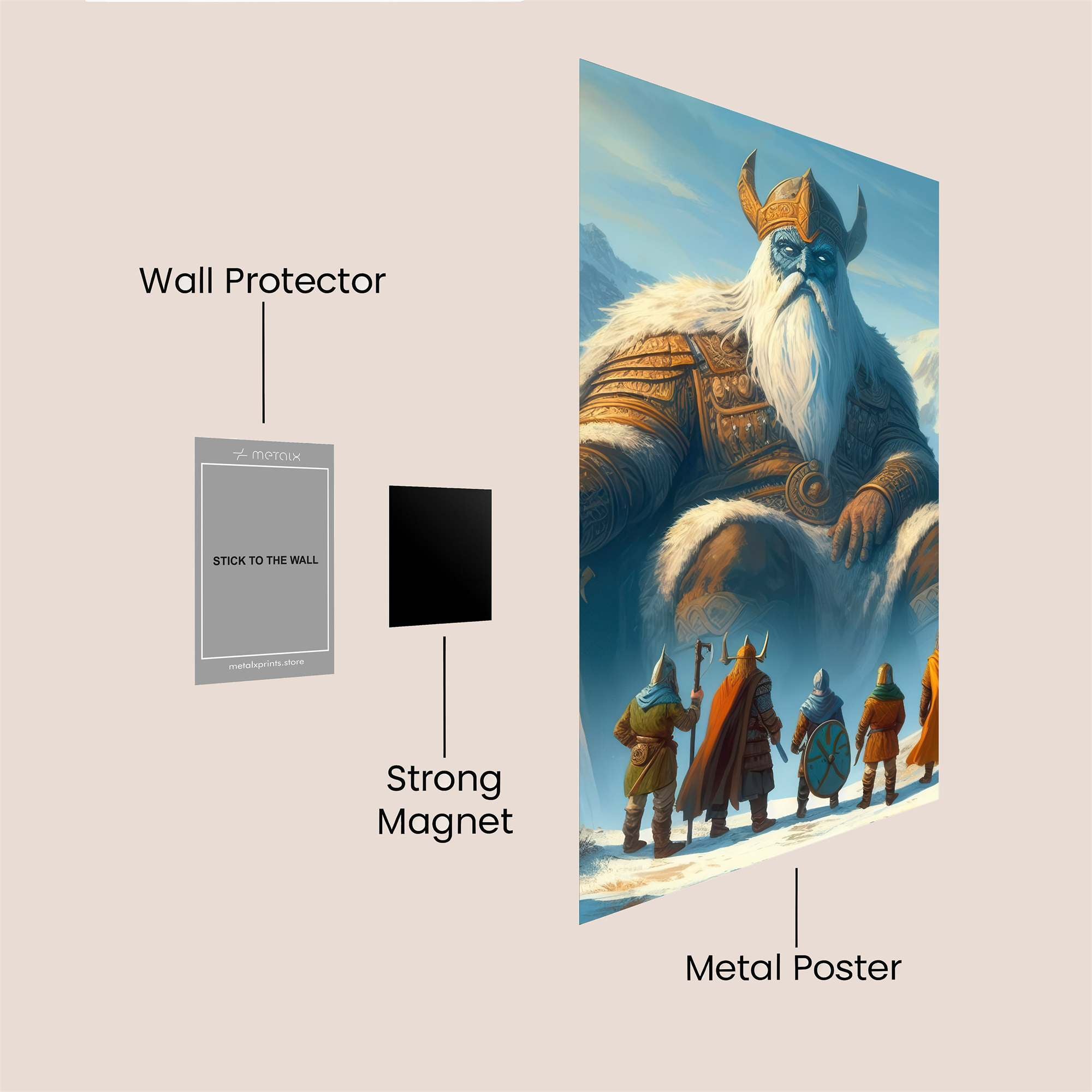 Odin Majestic Safe Wall Magnetic / M