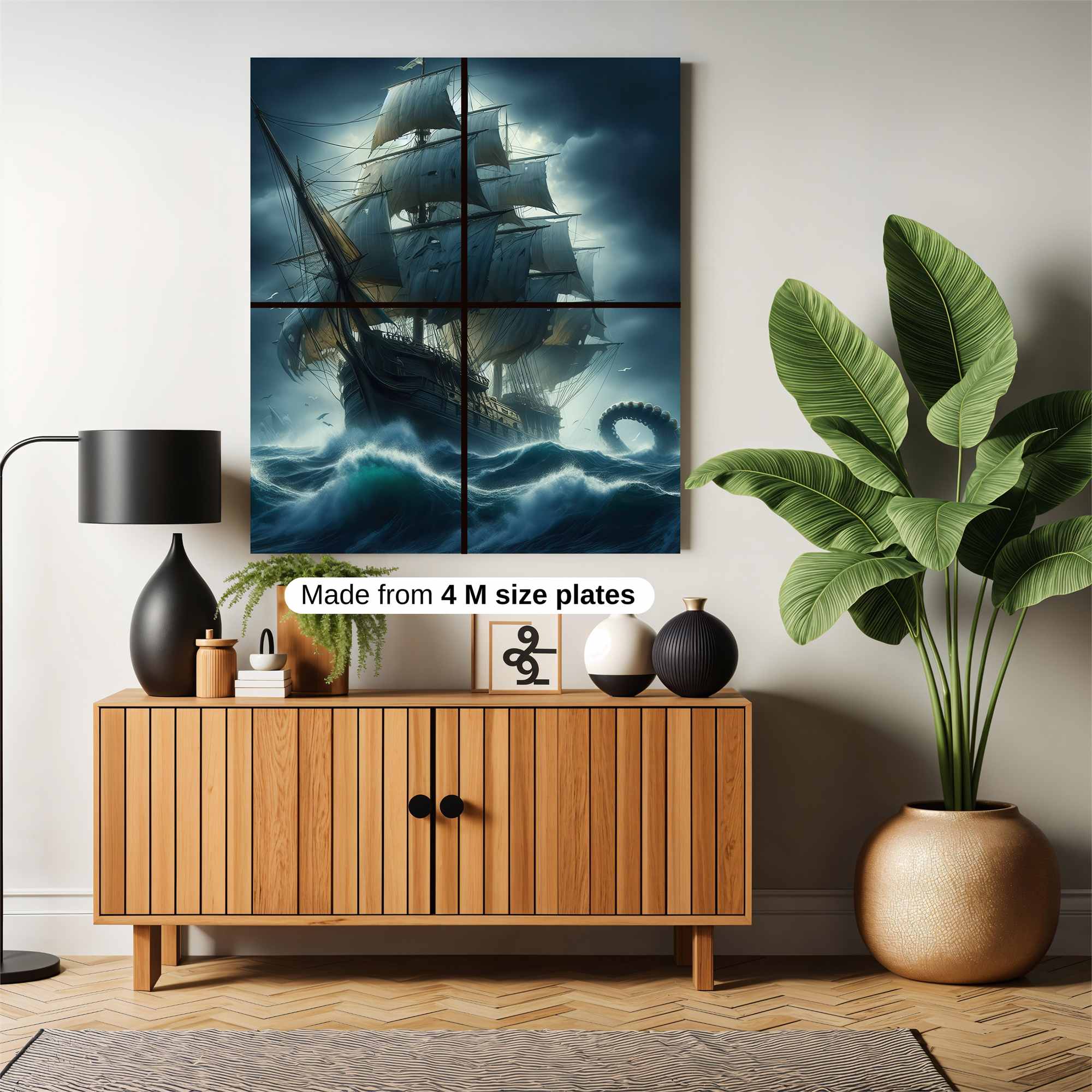 Kraken's Fury Safe Wall Magnetic / M