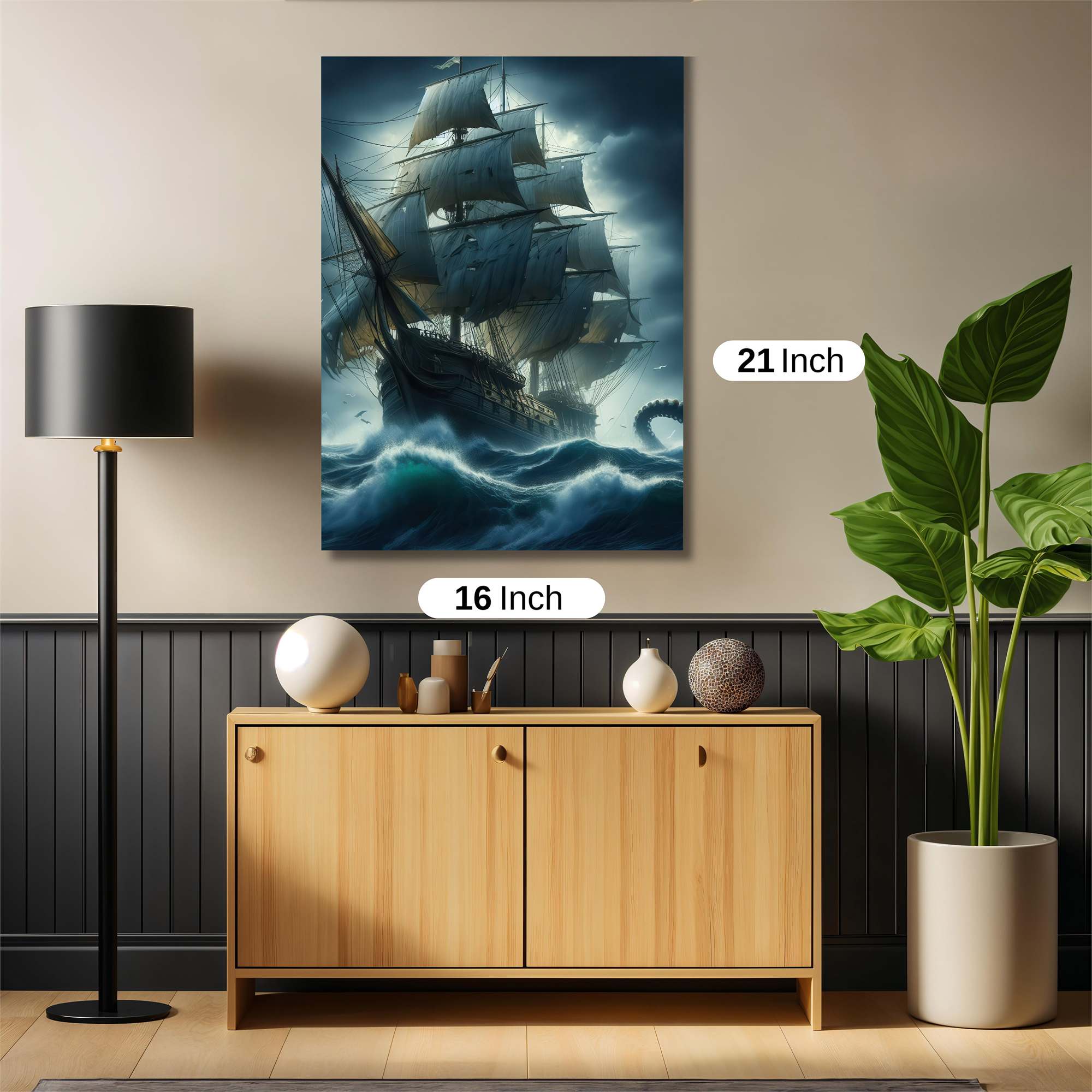 Kraken's Fury Safe Wall Magnetic / M