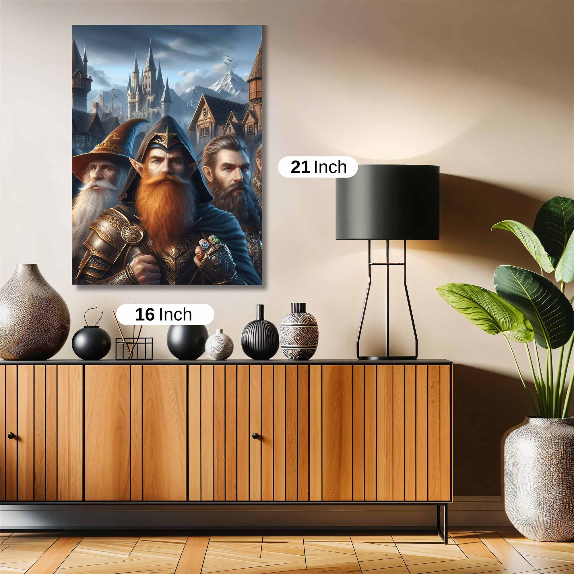 Dwarven Valor Safe Wall Magnetic / M