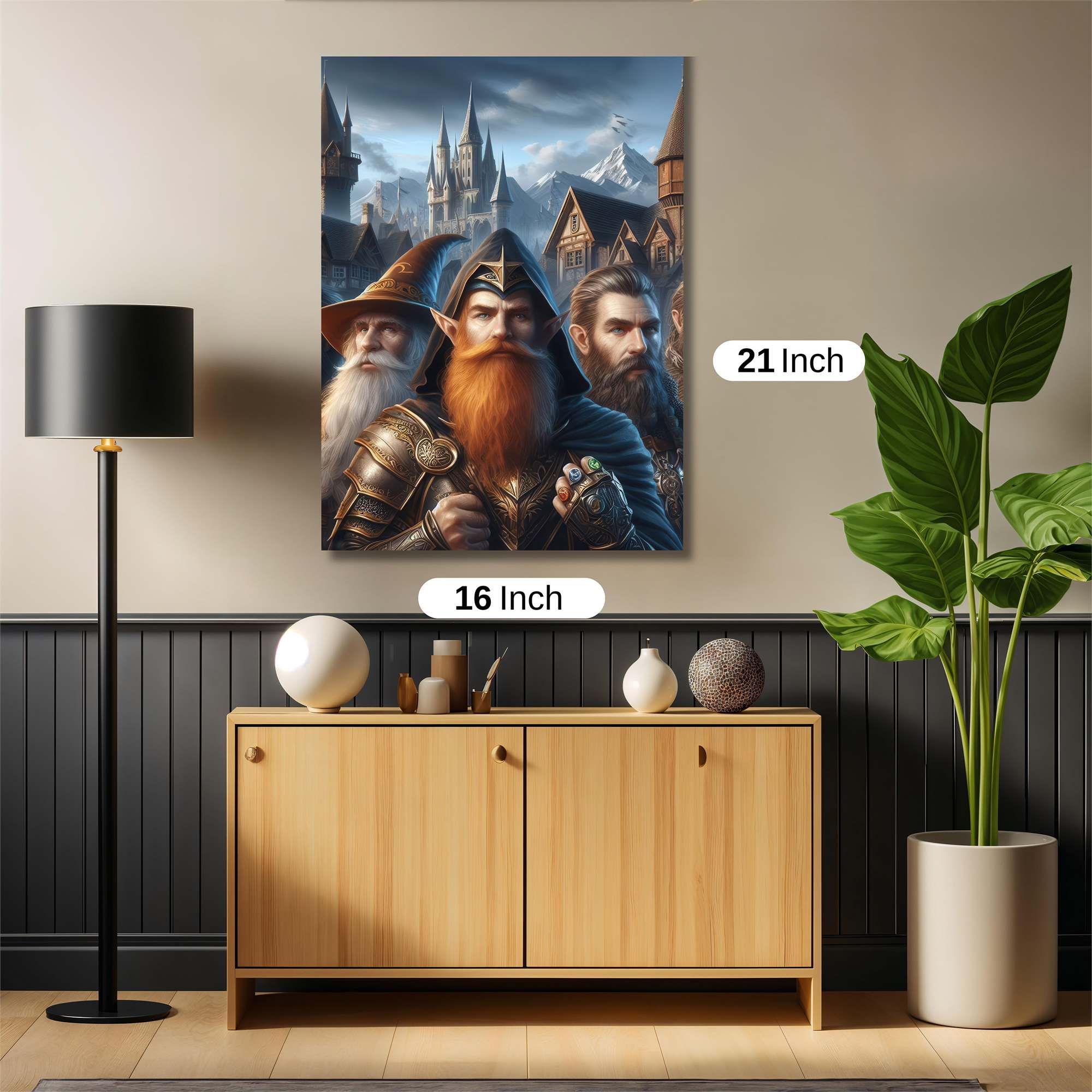 Dwarven Valor Safe Wall Magnetic / M