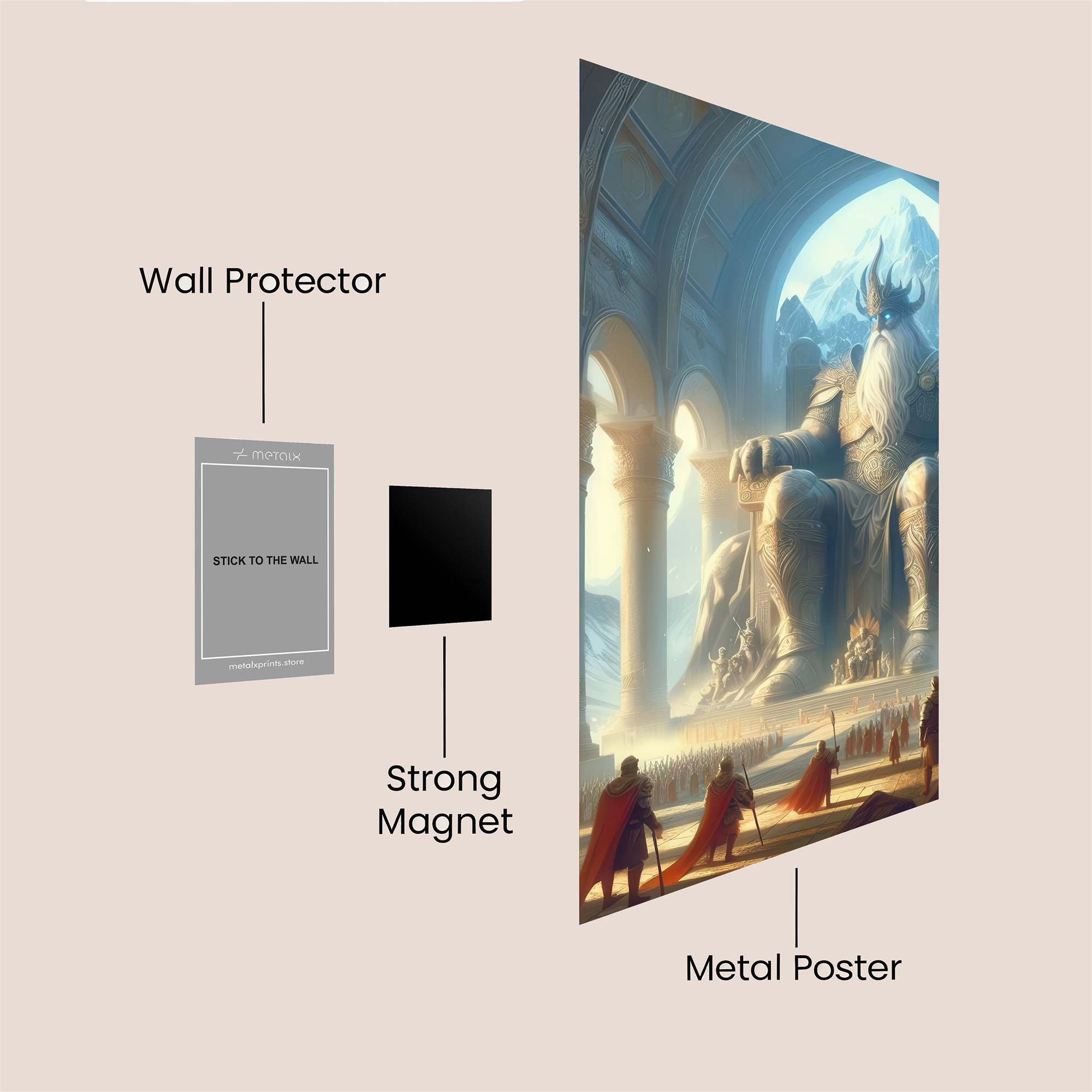 Odin Majestic Safe Wall Magnetic / M