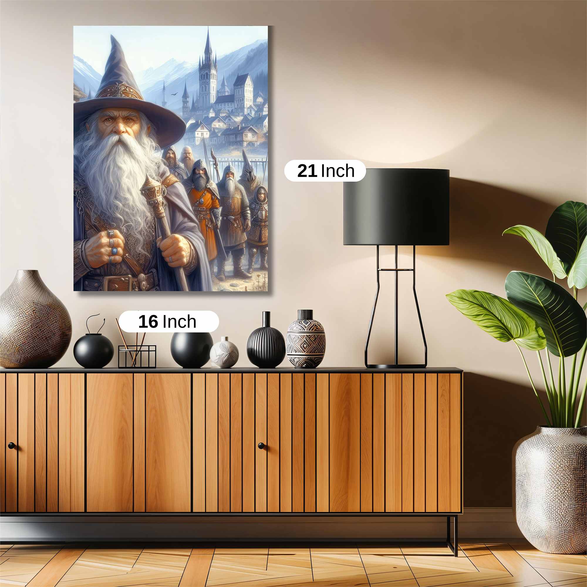 Wizard Tranquil Safe Wall Magnetic / M