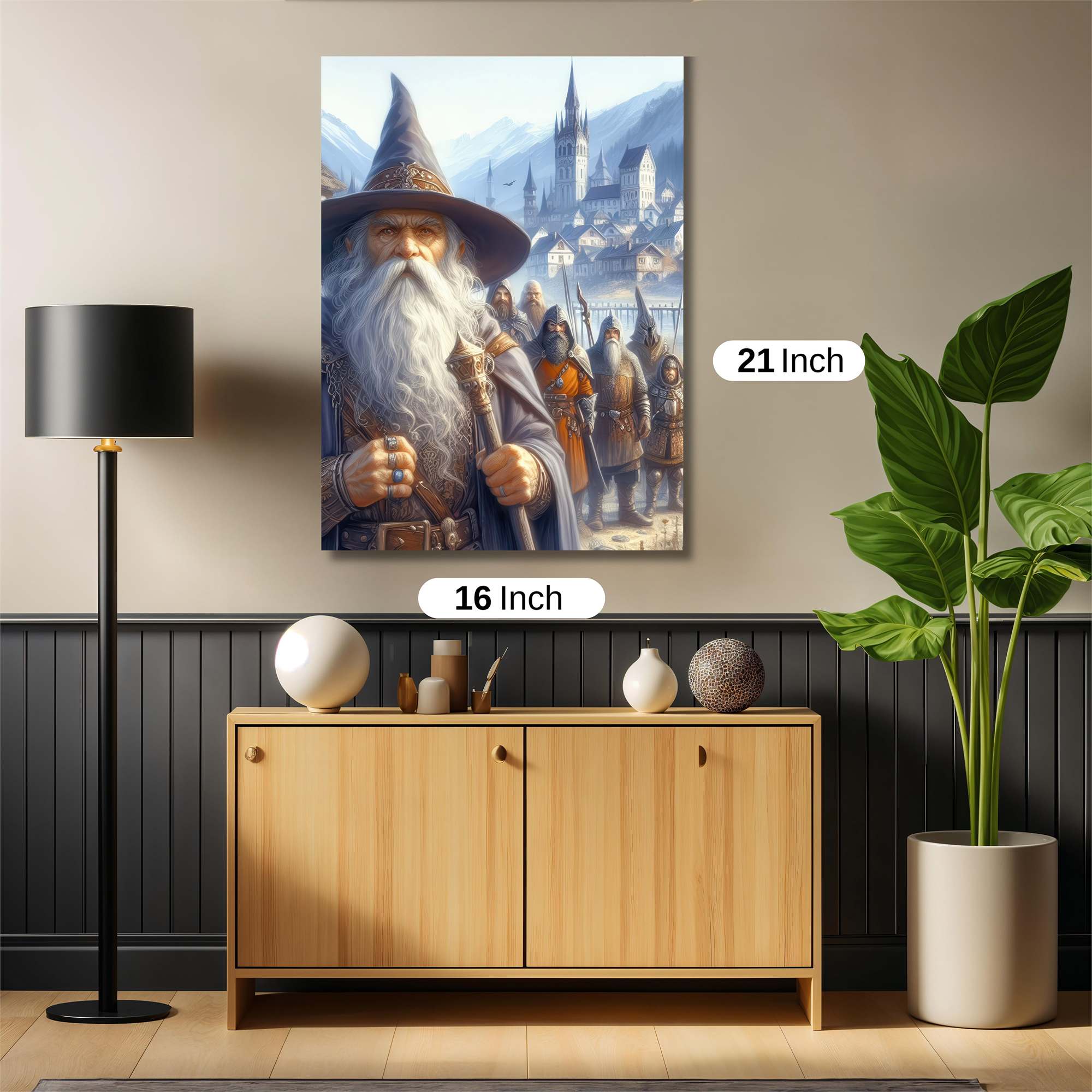 Wizard Tranquil Safe Wall Magnetic / M