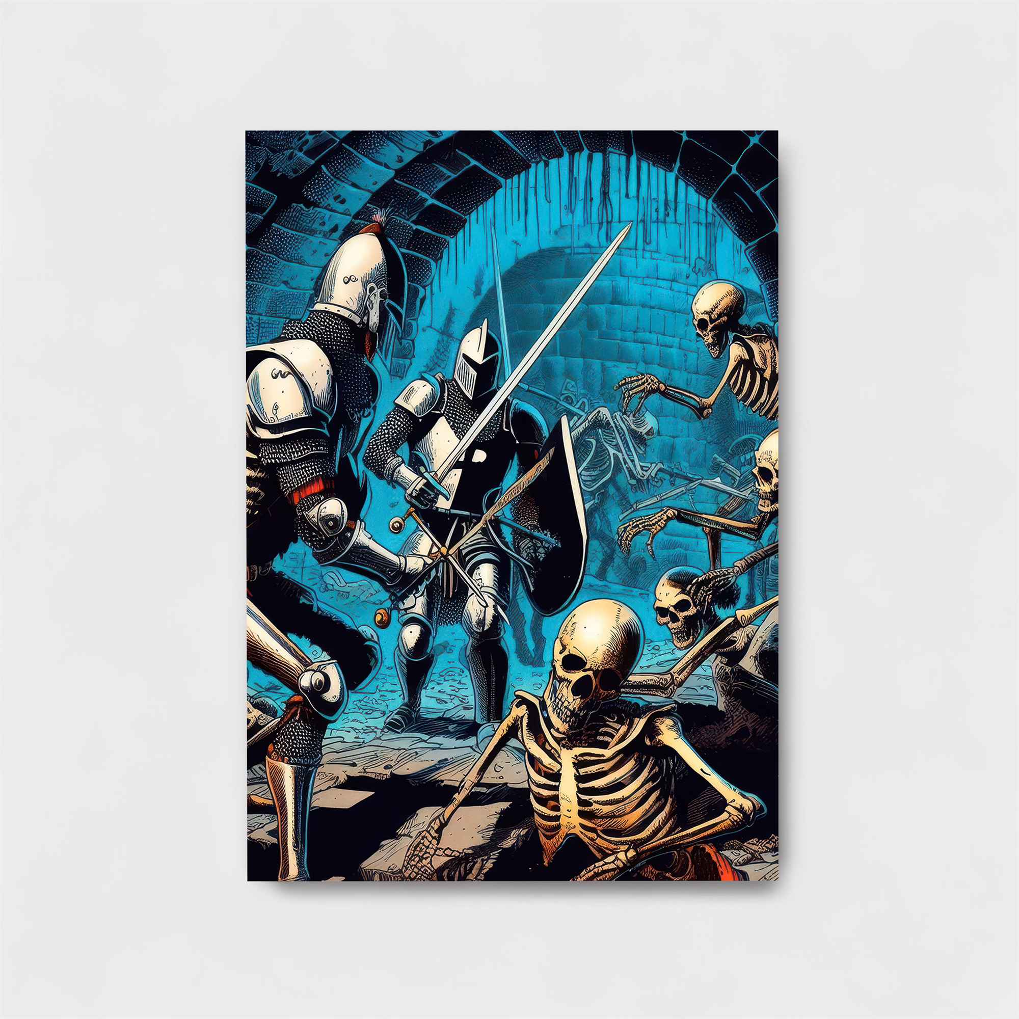 Skeleton Siege Safe Wall Magnetic / M