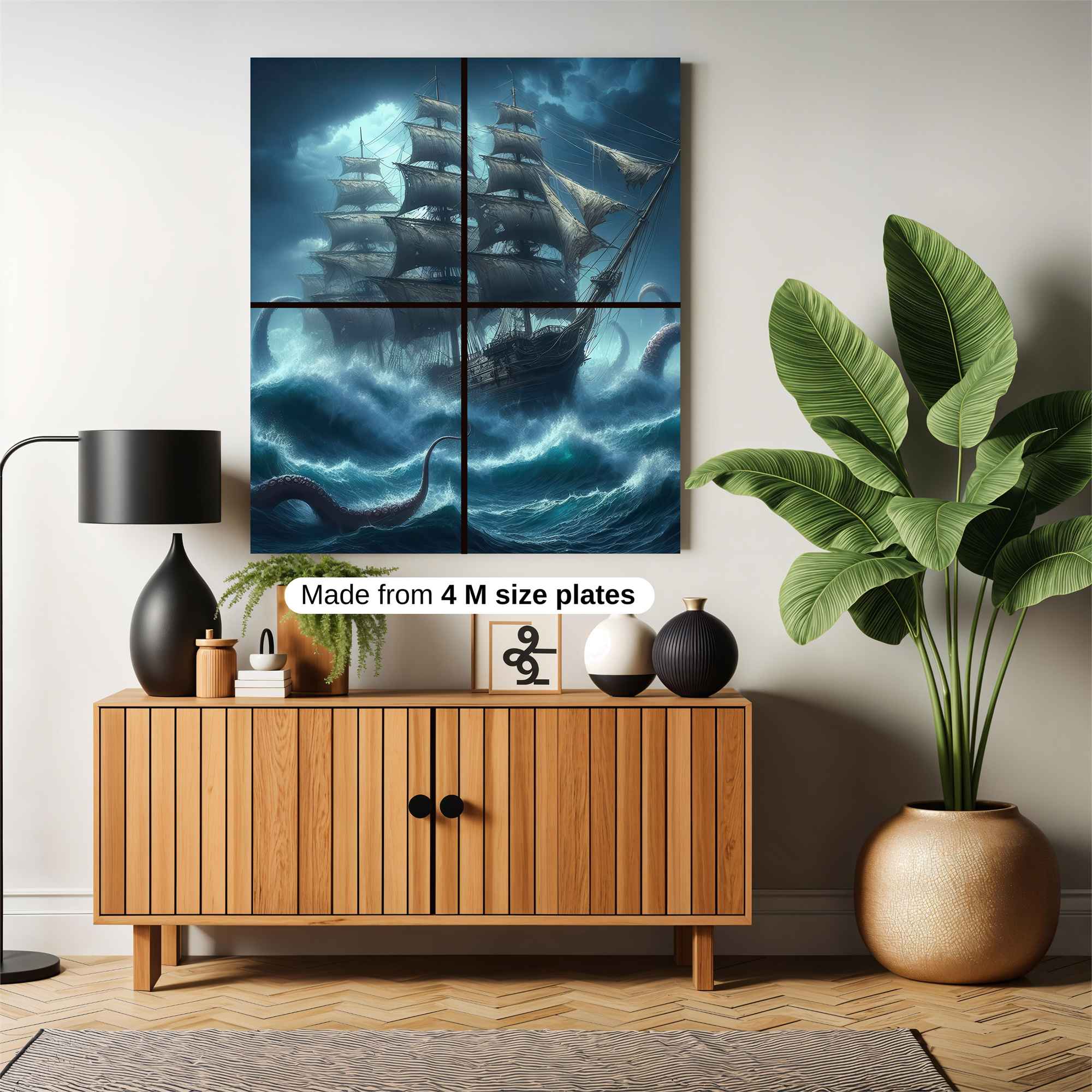 Kraken's Fury Safe Wall Magnetic / M