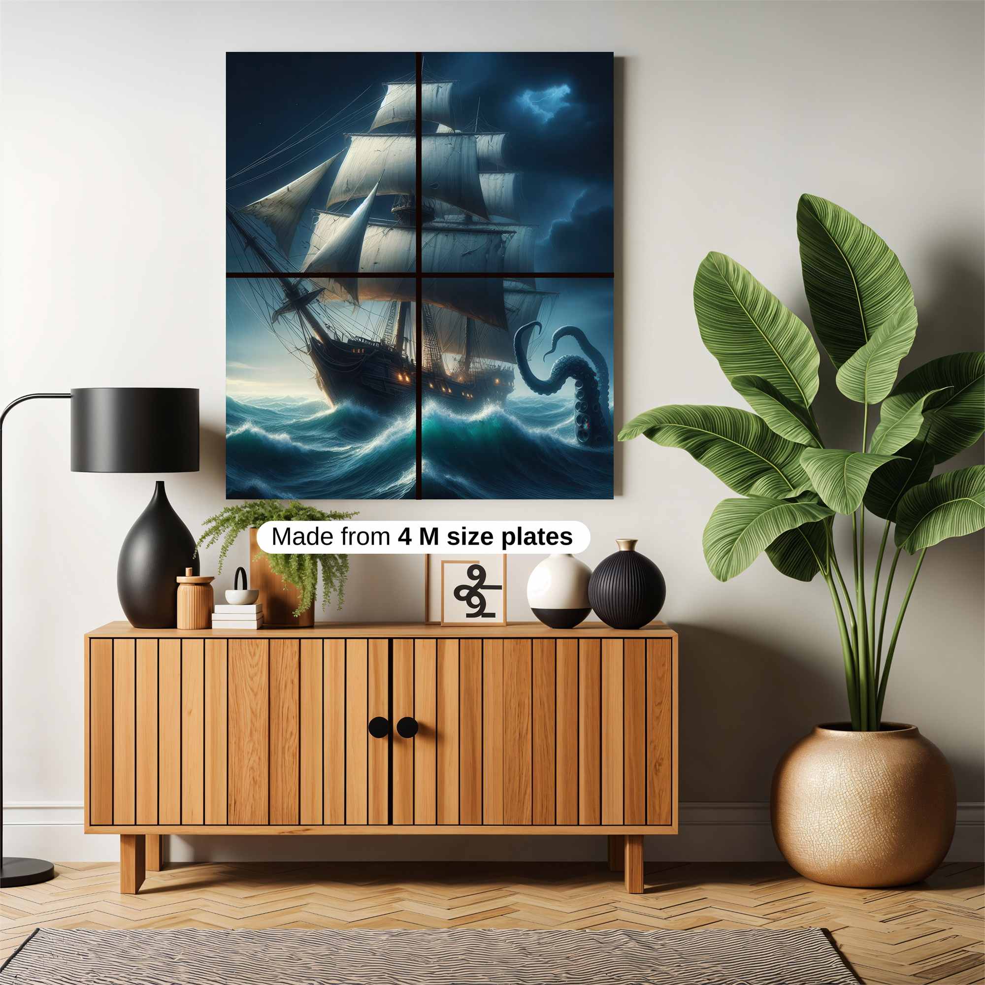 Kraken's Wrath Safe Wall Magnetic / M