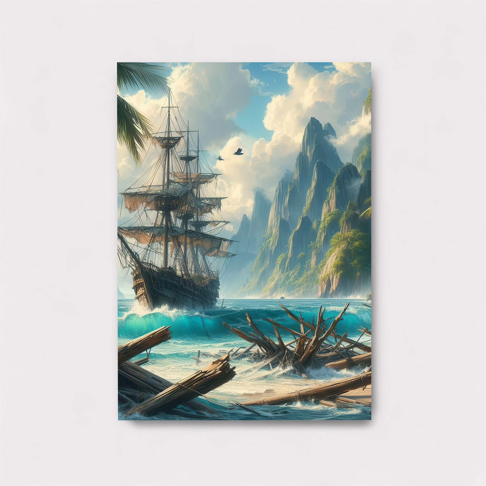 Pirate's Serenity Safe Wall Magnetic / M