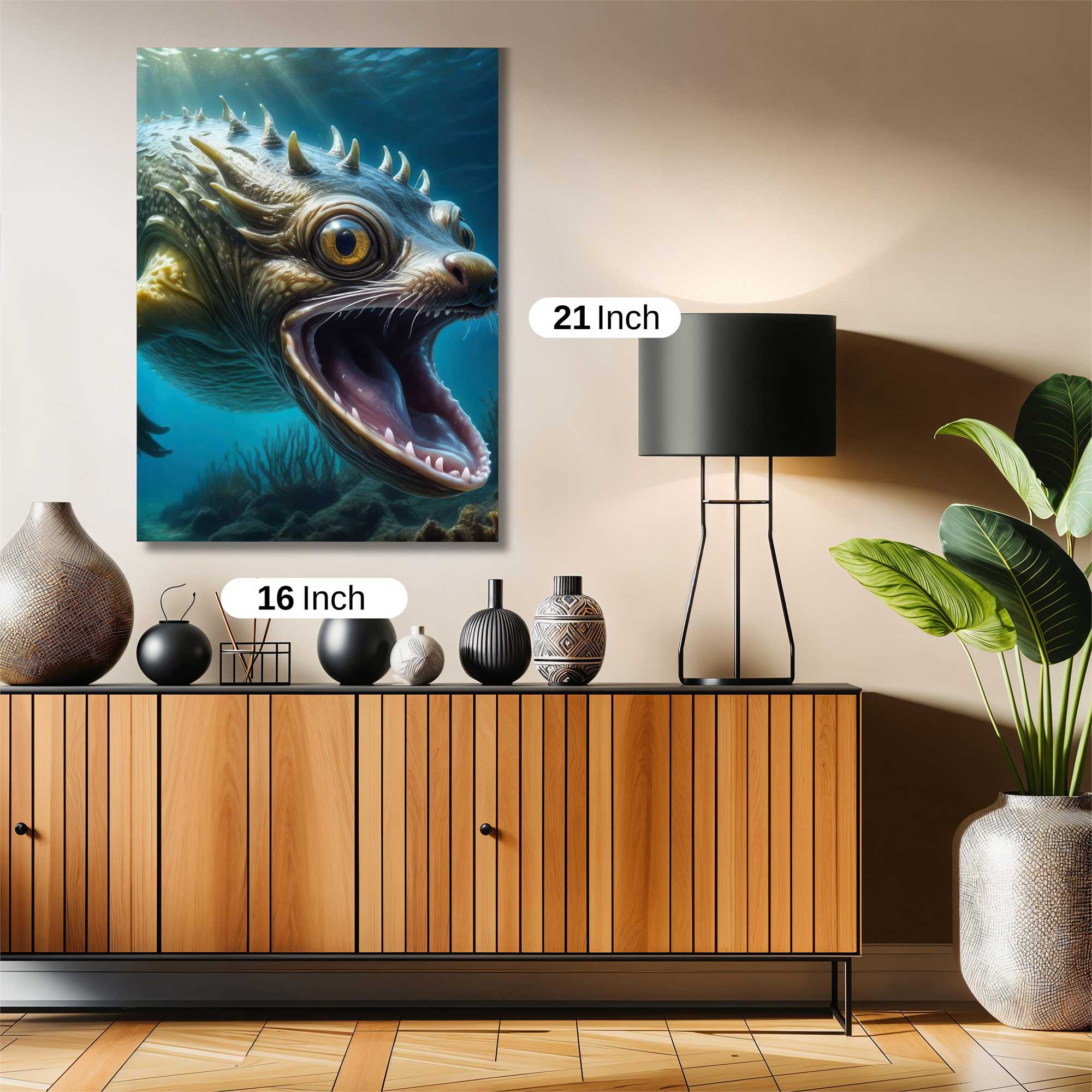 Abyssal Menace Safe Wall Magnetic / M