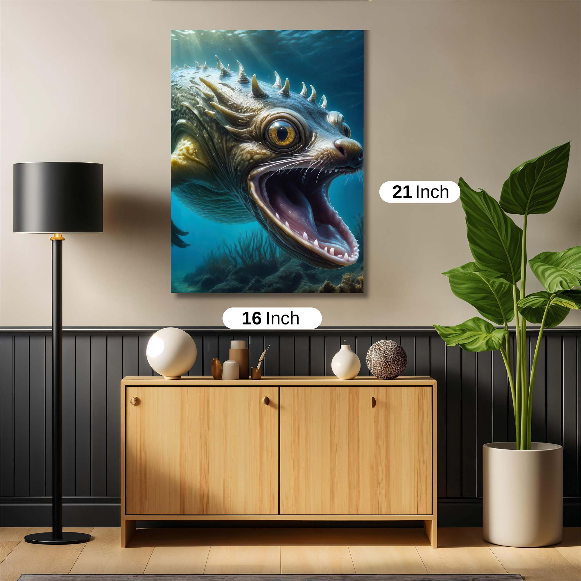 Abyssal Menace Safe Wall Magnetic / M