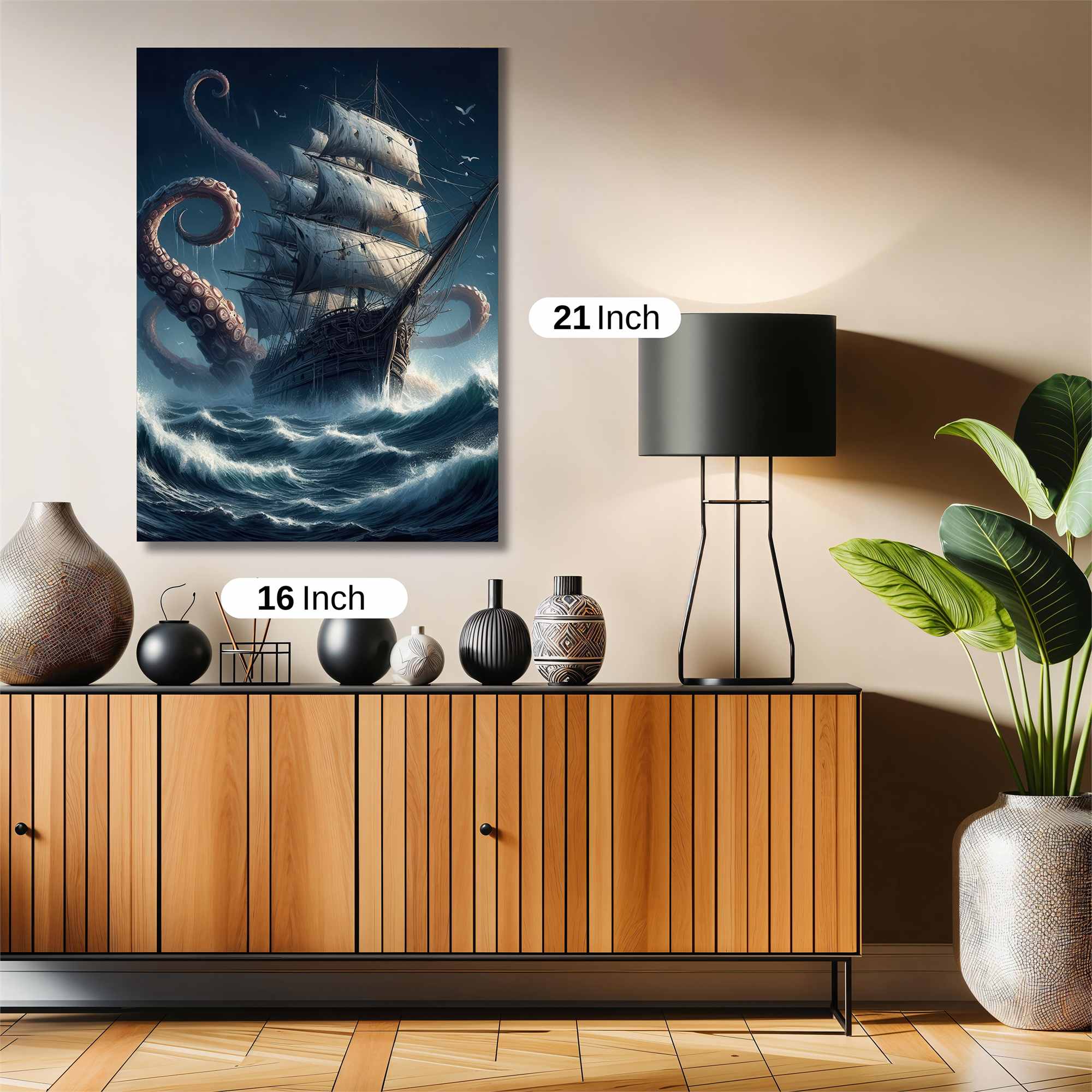 Kraken Unleashed Safe Wall Magnetic / M