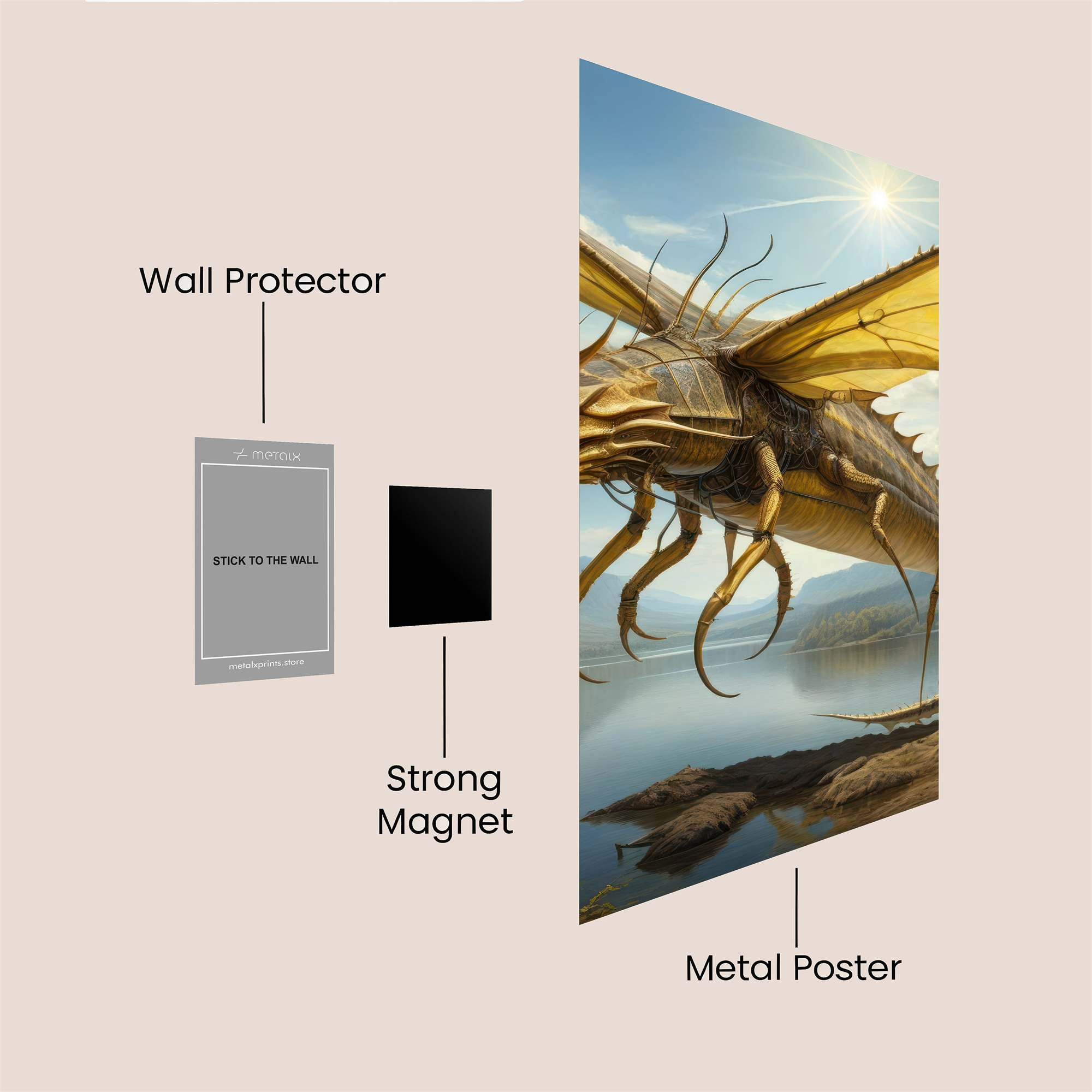 Manticore Majestic Safe Wall Magnetic / M