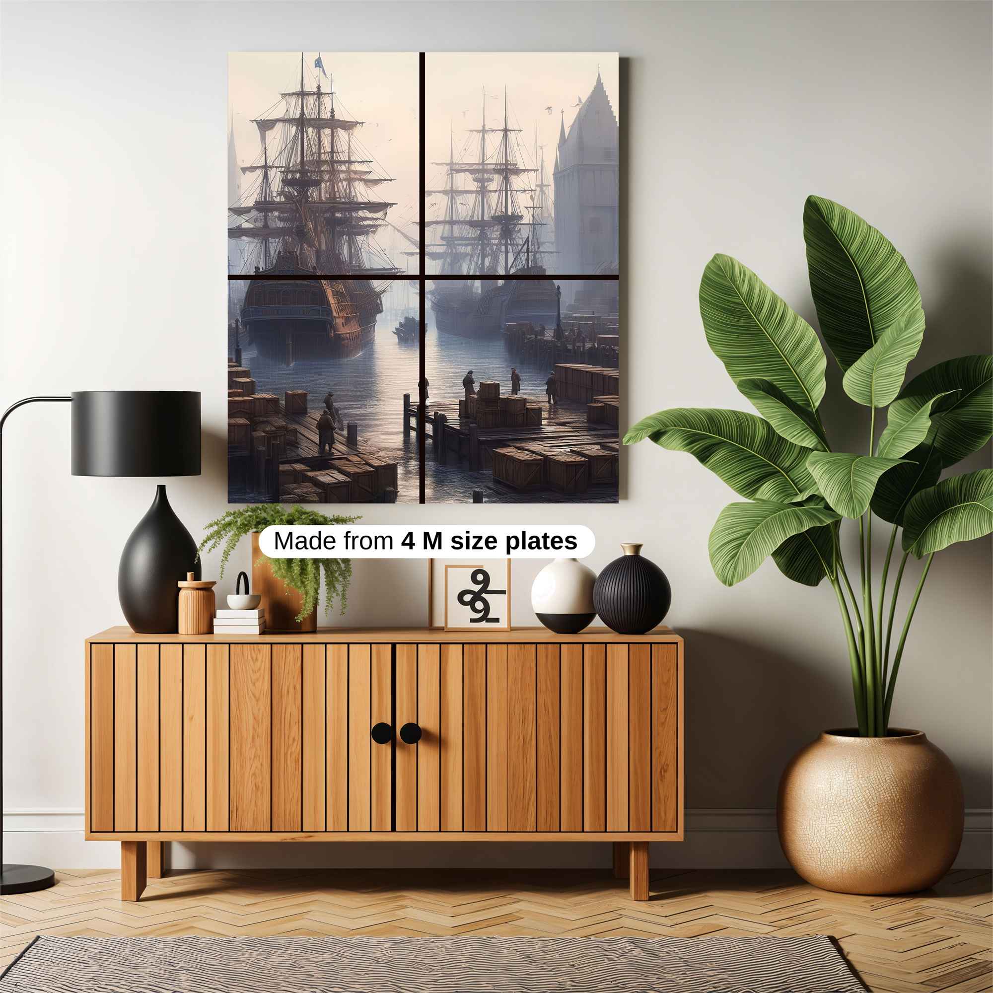 Pirate Dawn Safe Wall Magnetic / M