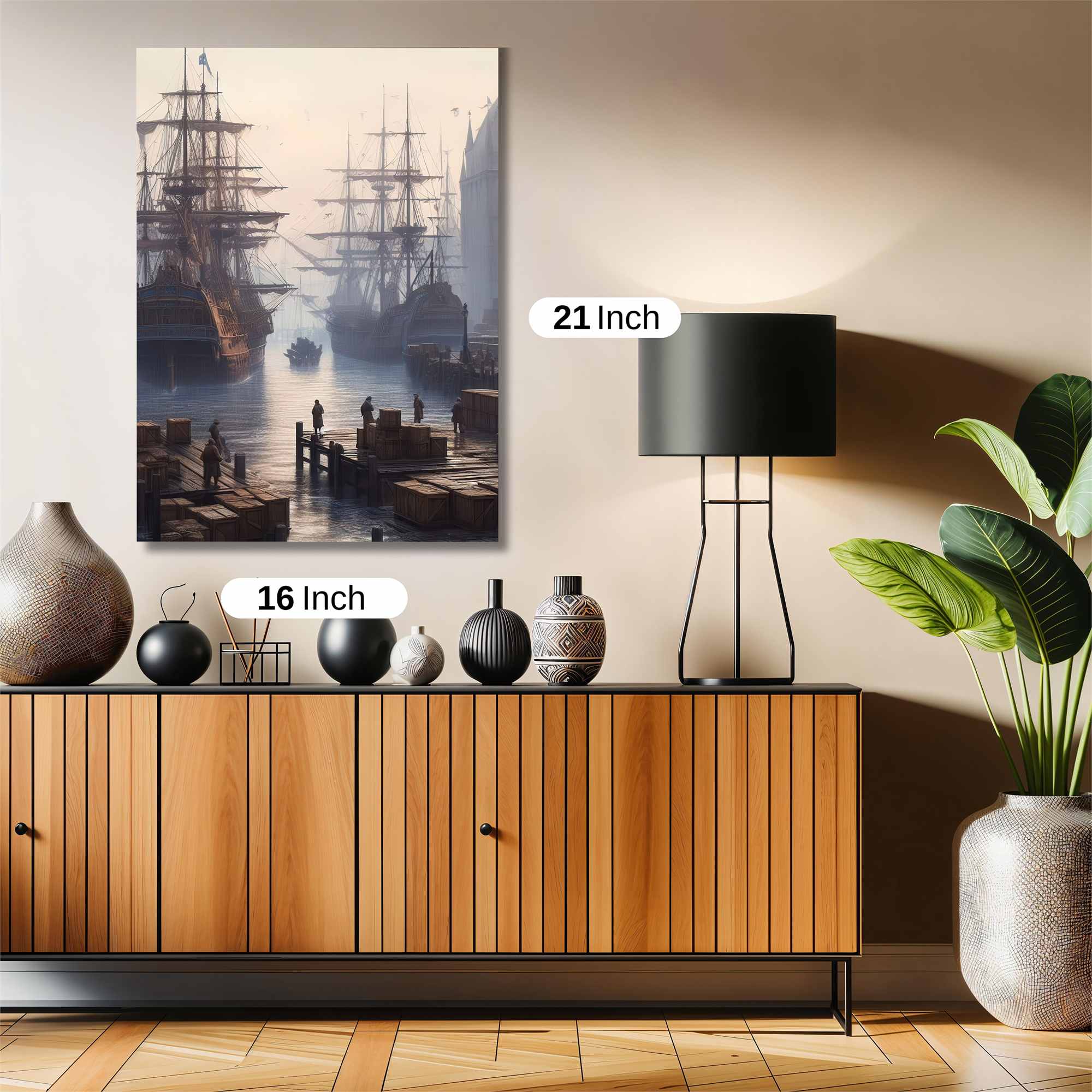 Pirate Dawn Safe Wall Magnetic / M