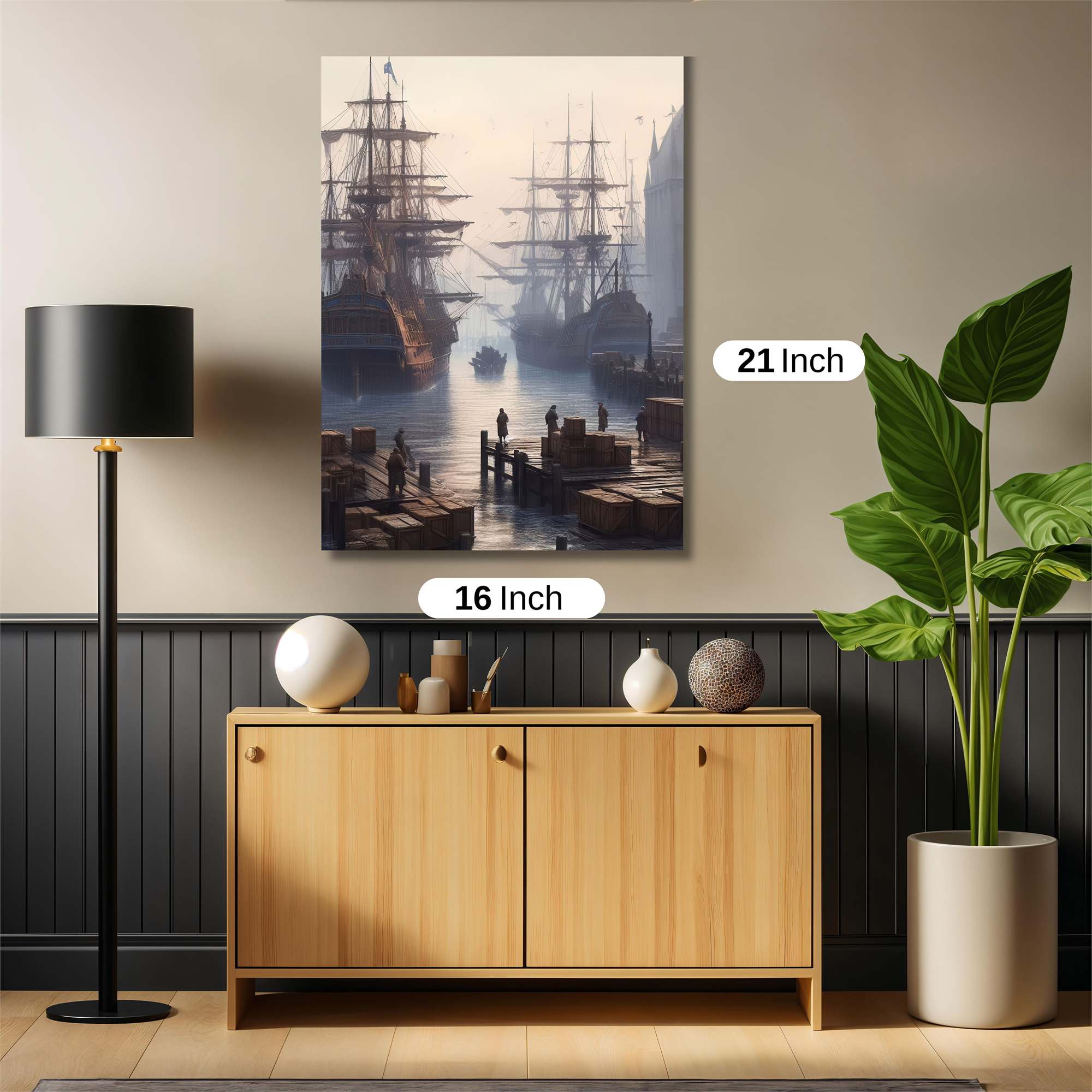 Pirate Dawn Safe Wall Magnetic / M