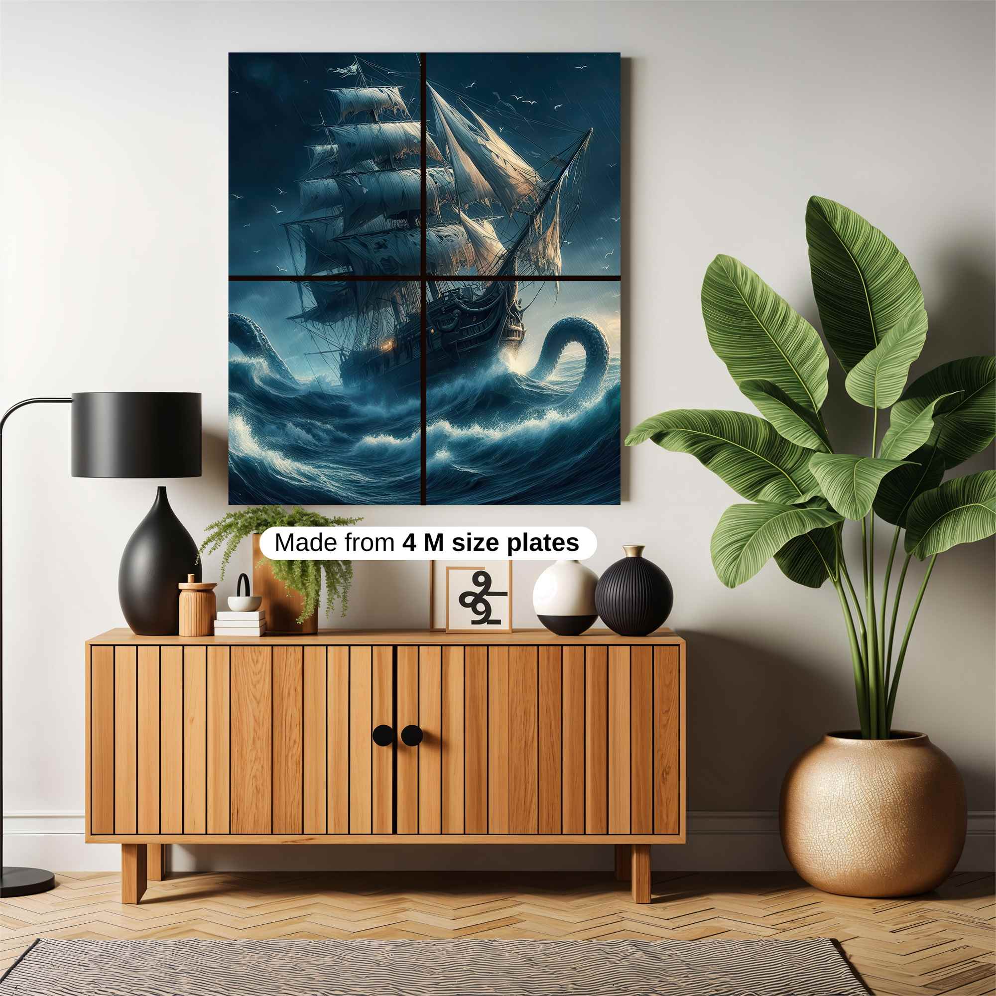 Kraken's Wrath Safe Wall Magnetic / M