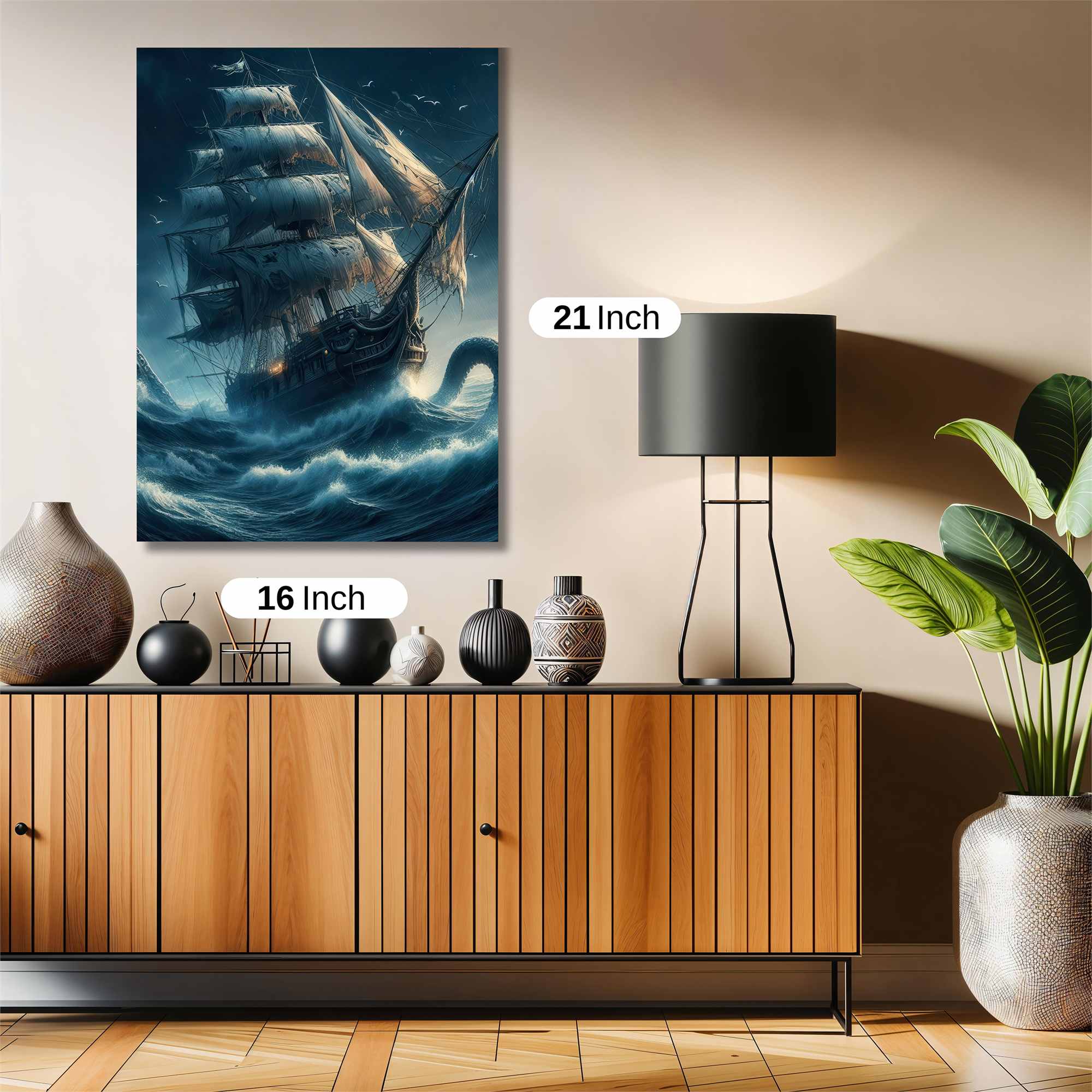 Kraken's Wrath Safe Wall Magnetic / M