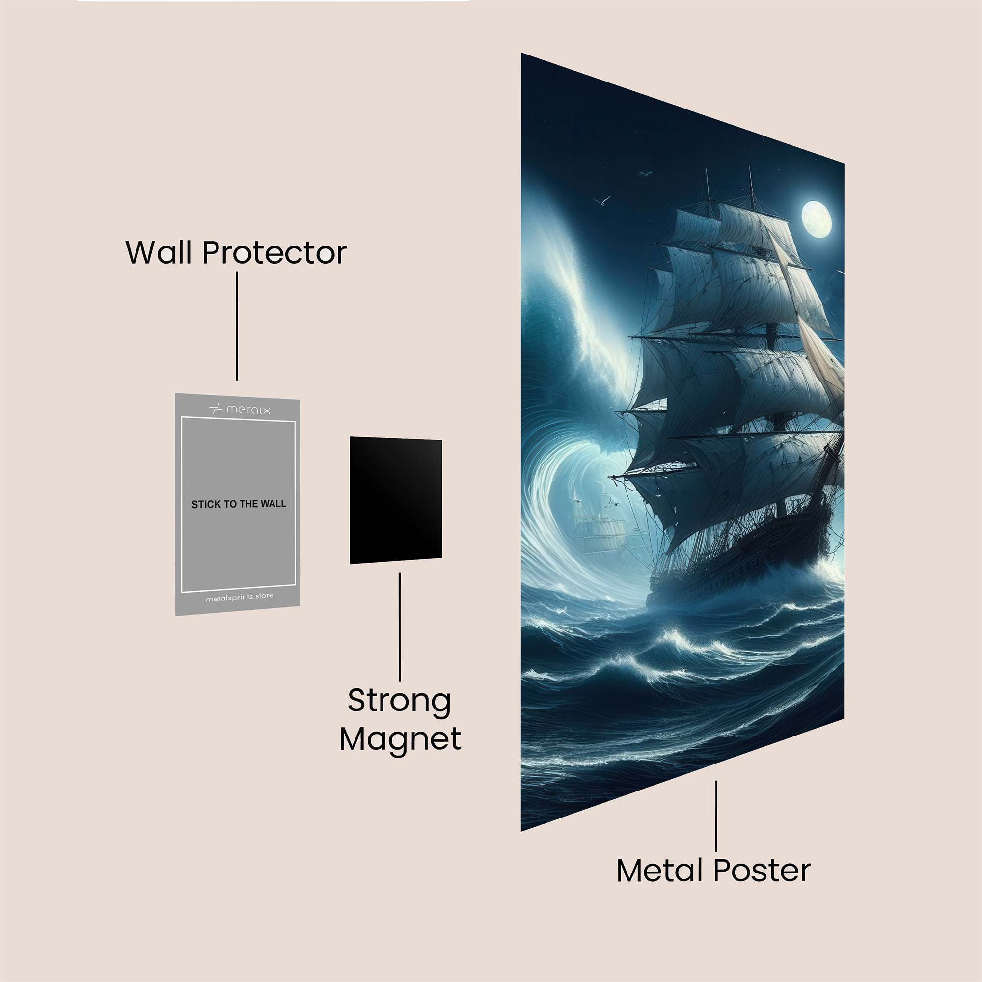 Stormbound Odyssey Safe Wall Magnetic / M