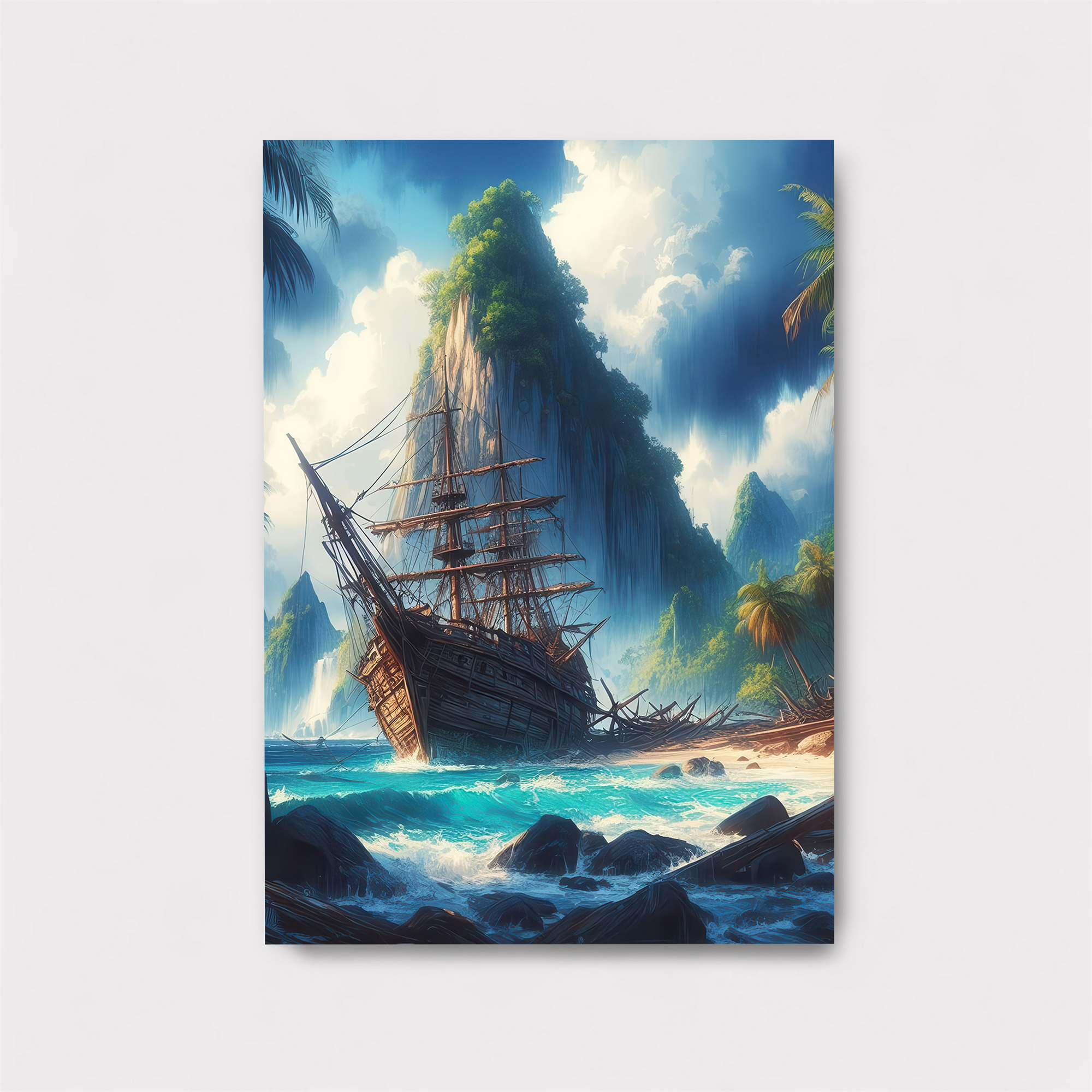 Pirate's Refuge Safe Wall Magnetic / M