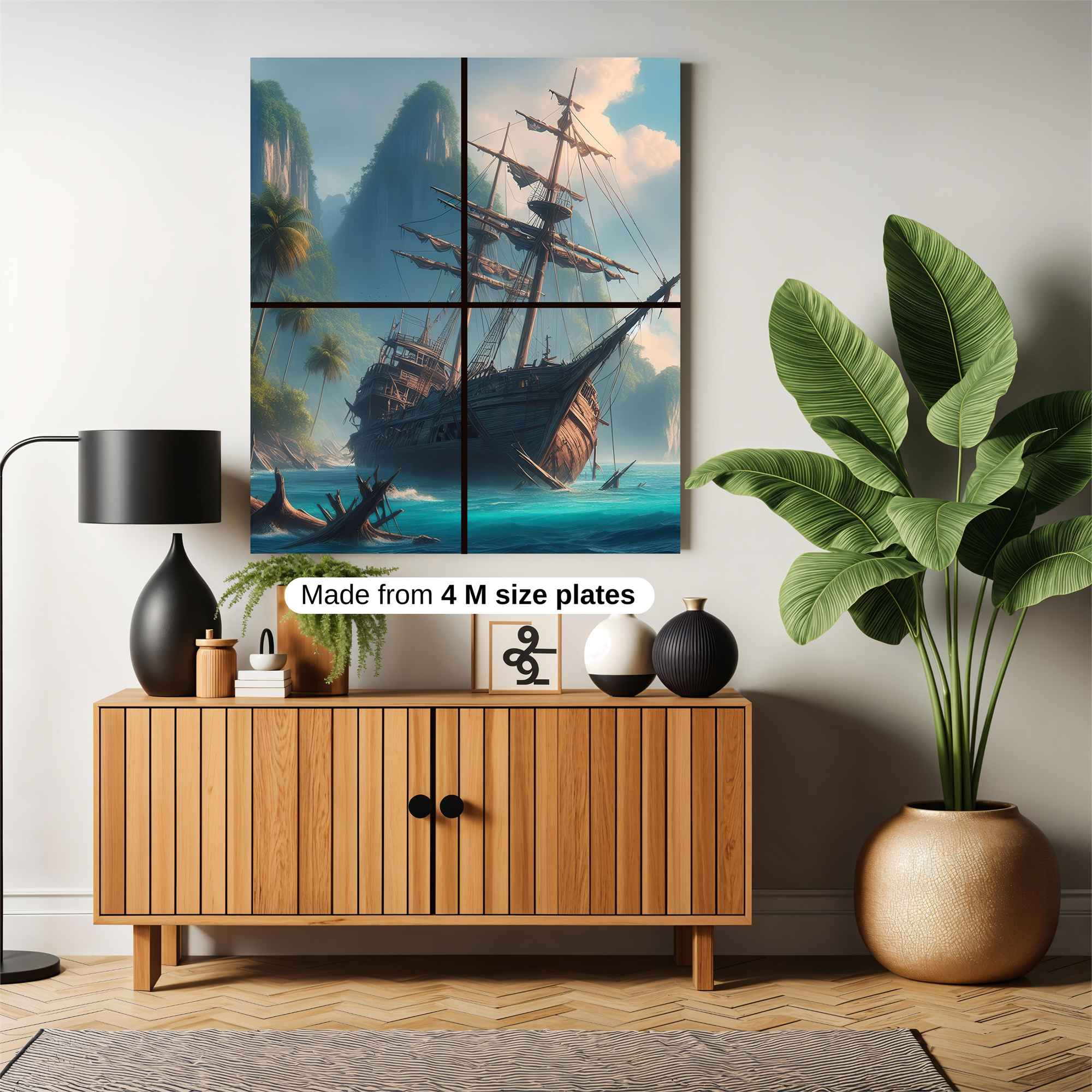 Blackbeard's Melancholy Safe Wall Magnetic / M