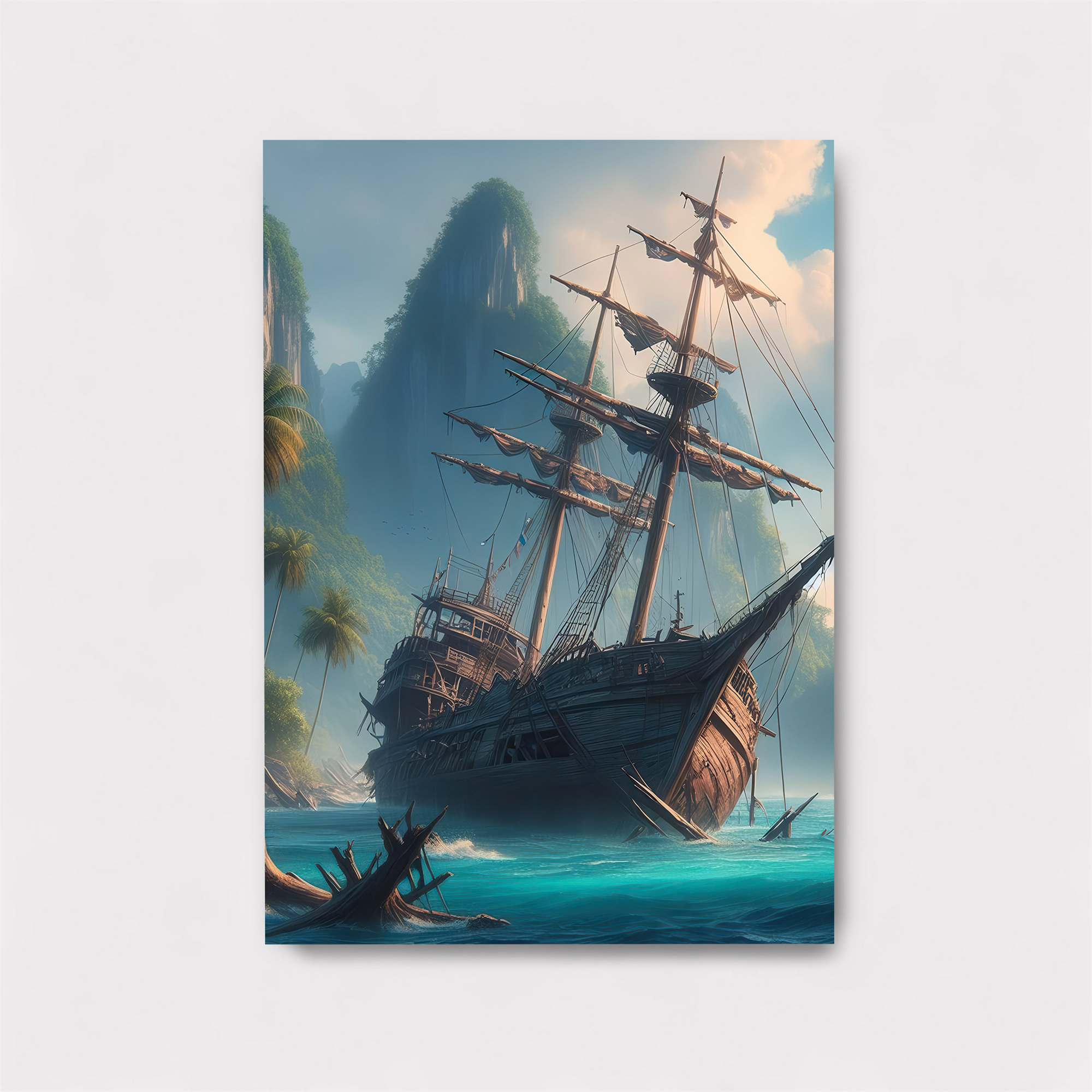 Blackbeard's Melancholy Safe Wall Magnetic / M