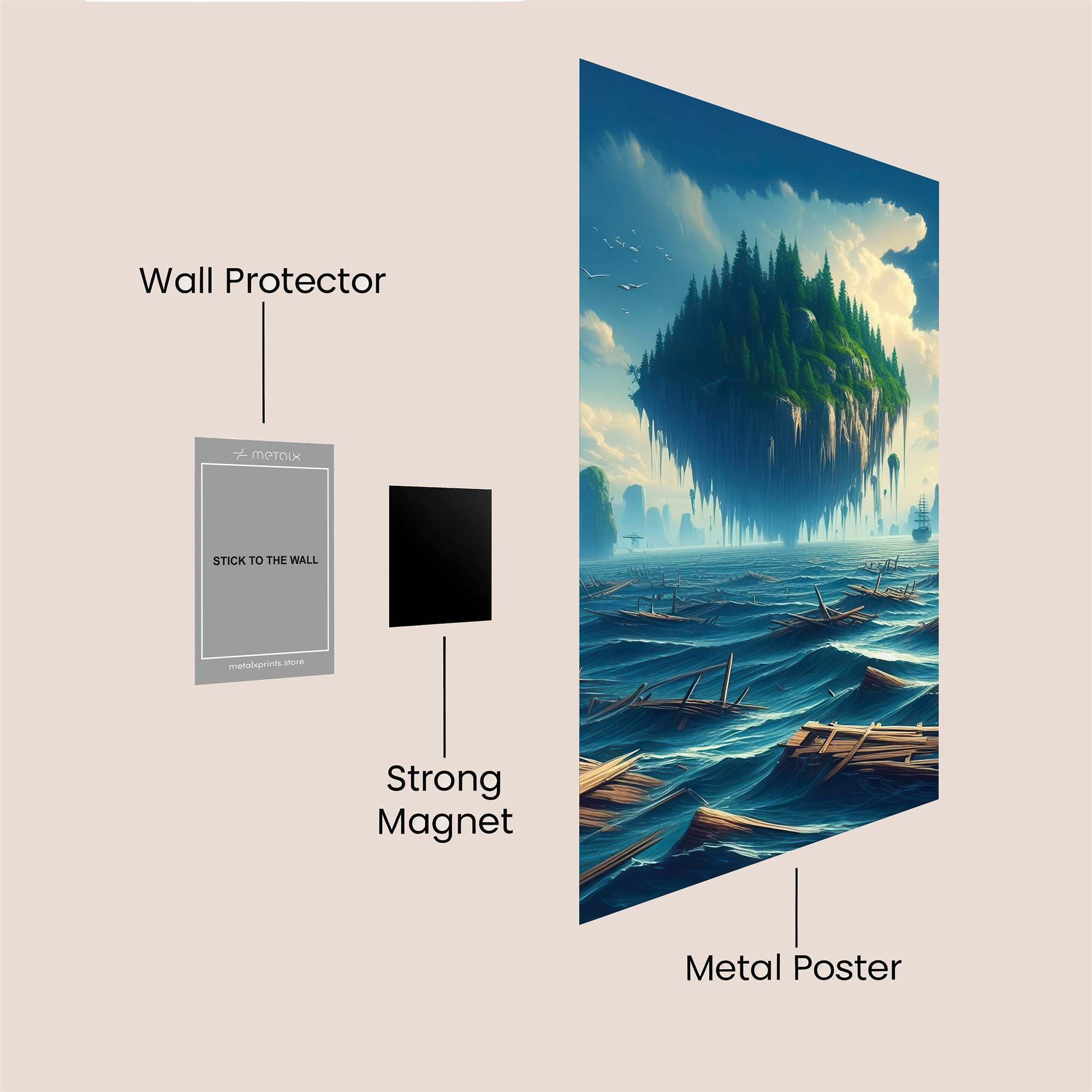 Mystic Haven Safe Wall Magnetic / M