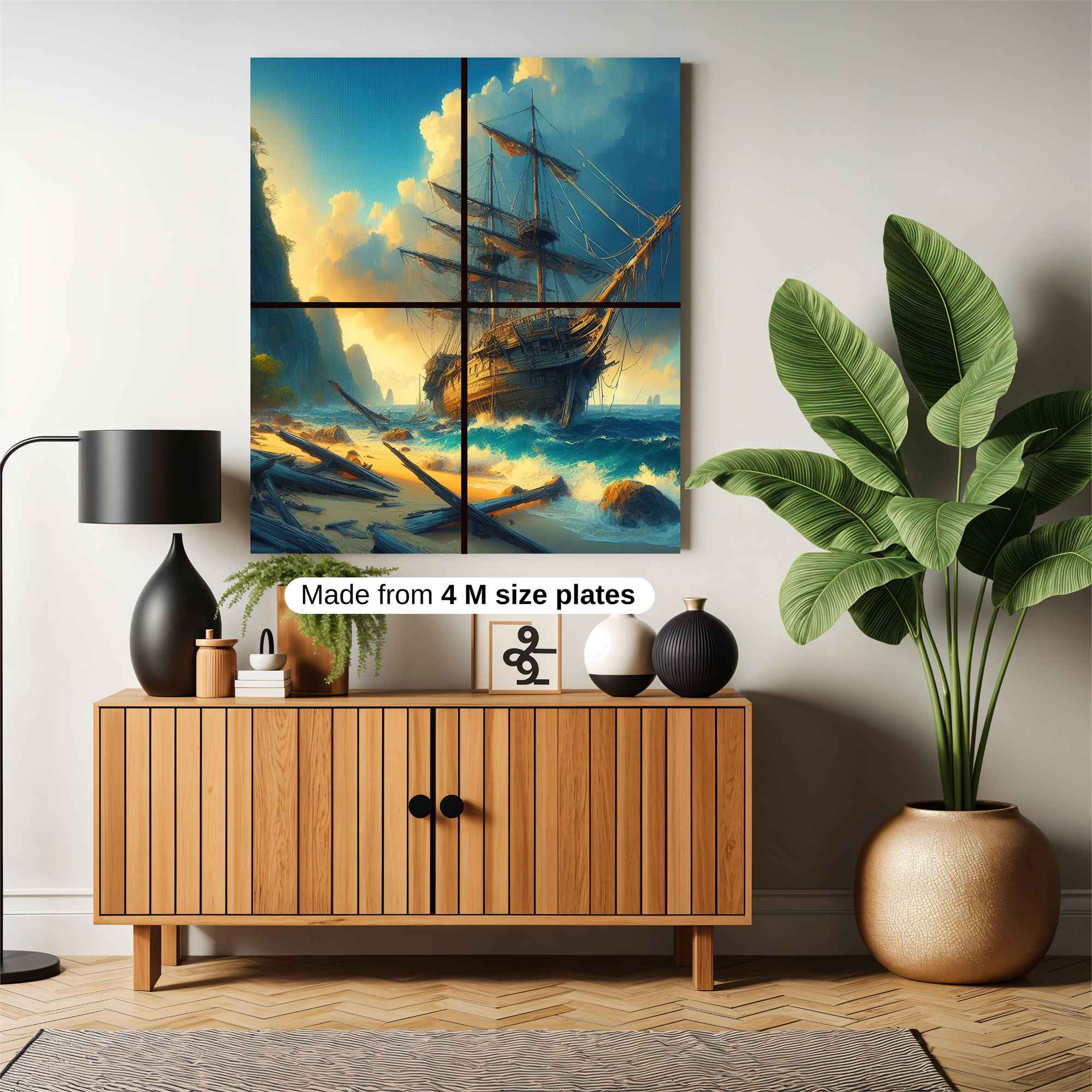 Pirate's Haven Safe Wall Magnetic / M