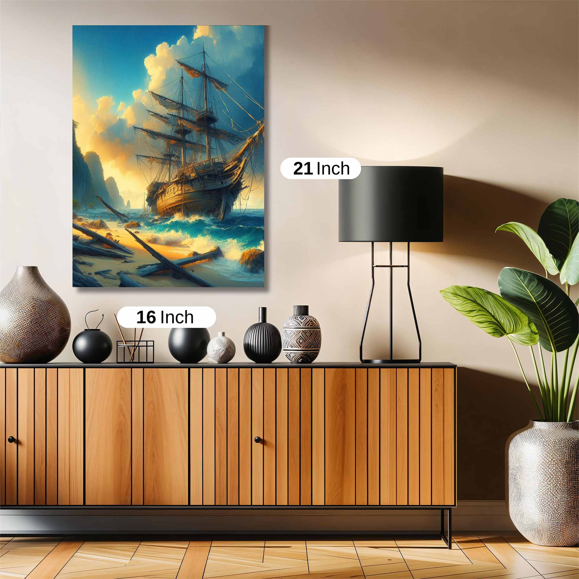 Pirate's Haven Safe Wall Magnetic / M