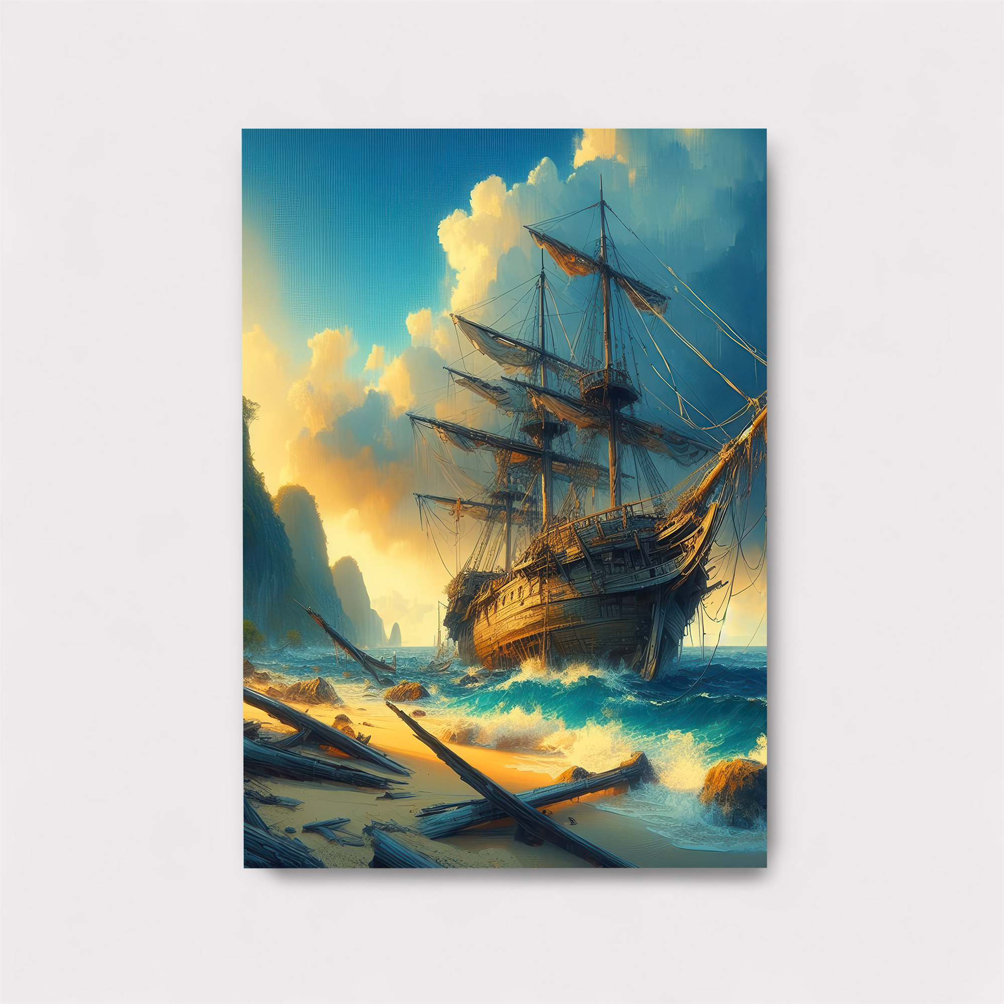 Pirate's Haven Safe Wall Magnetic / M