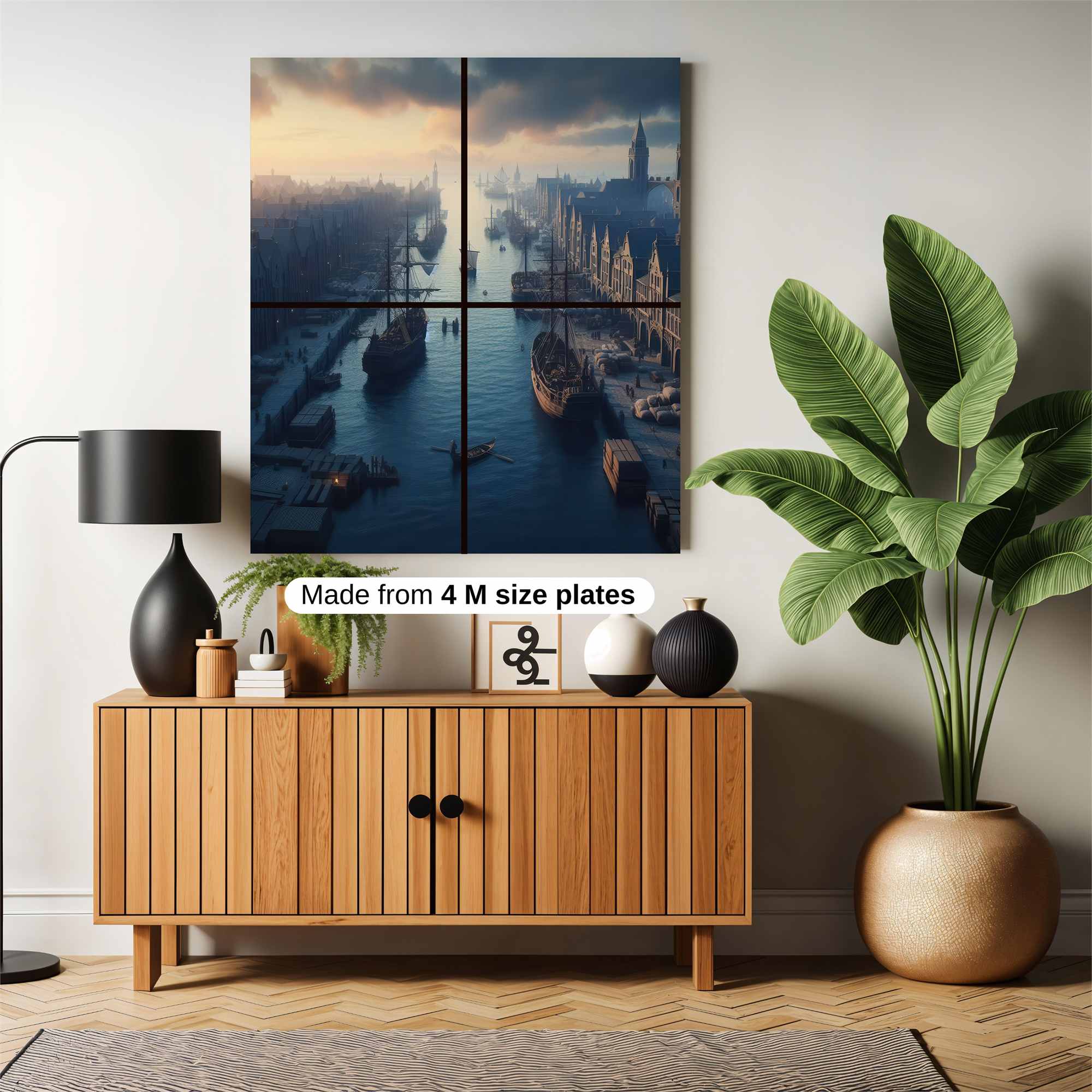 Harbor Twilight Safe Wall Magnetic / M