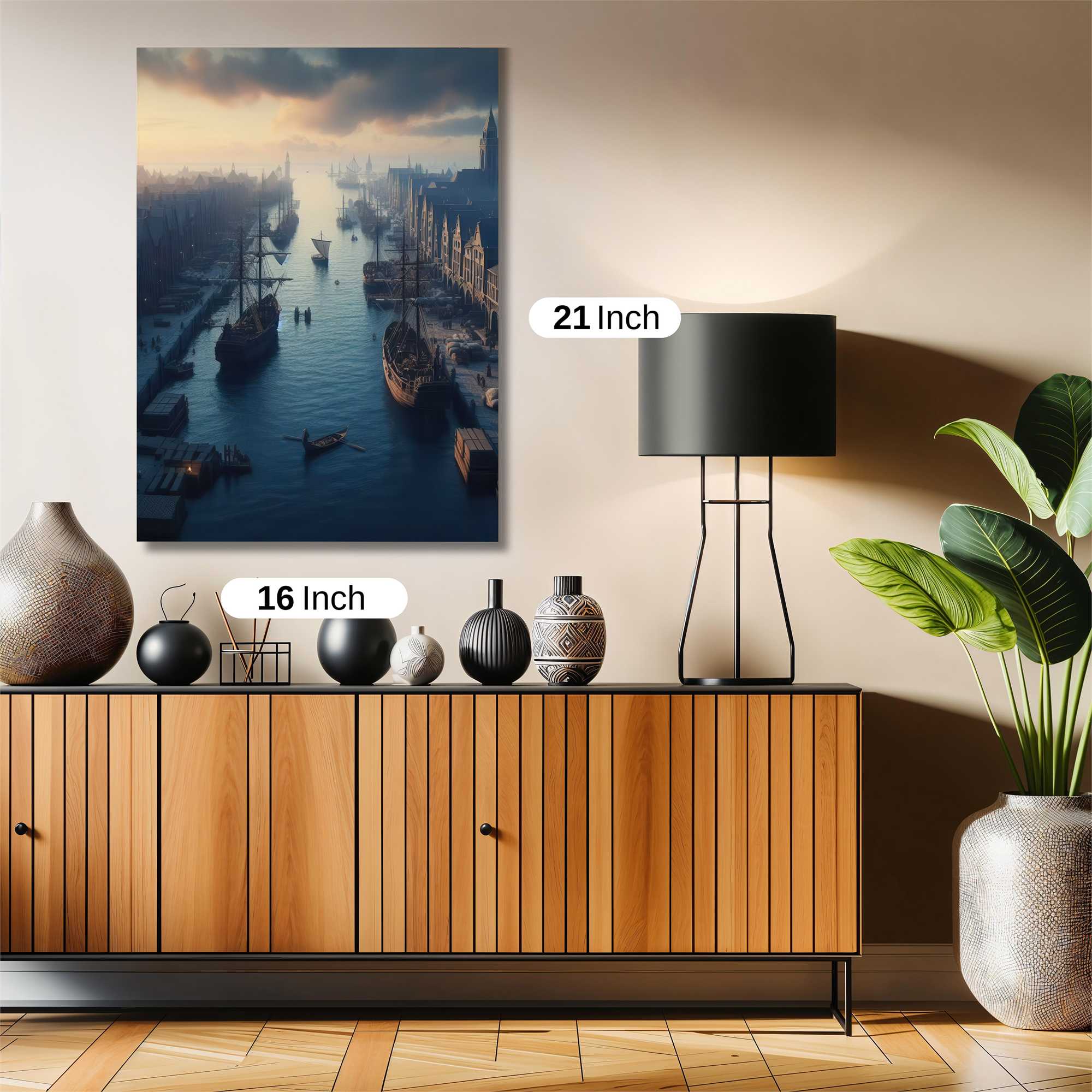 Harbor Twilight Safe Wall Magnetic / M