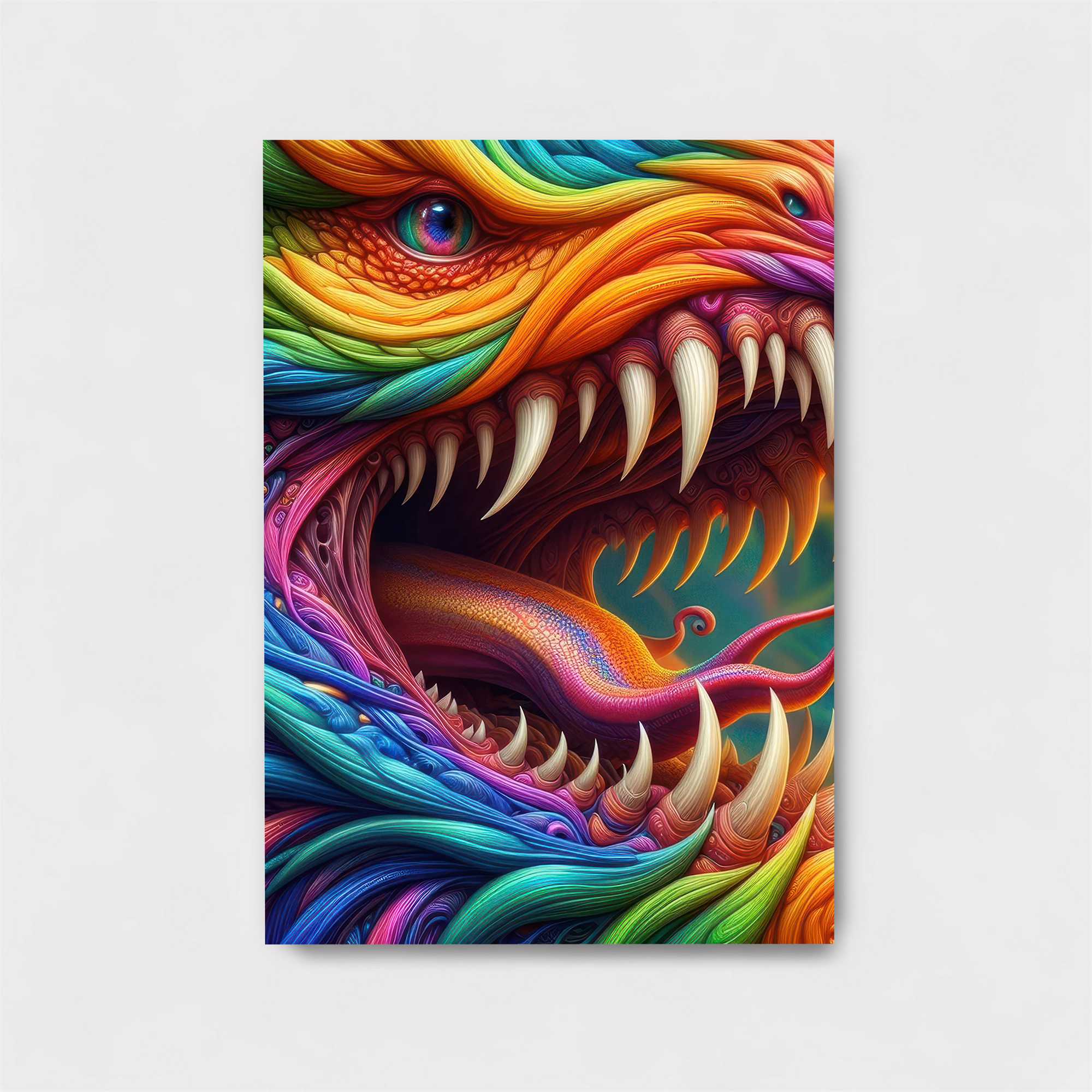 Rainbow Menace Safe Wall Magnetic / M