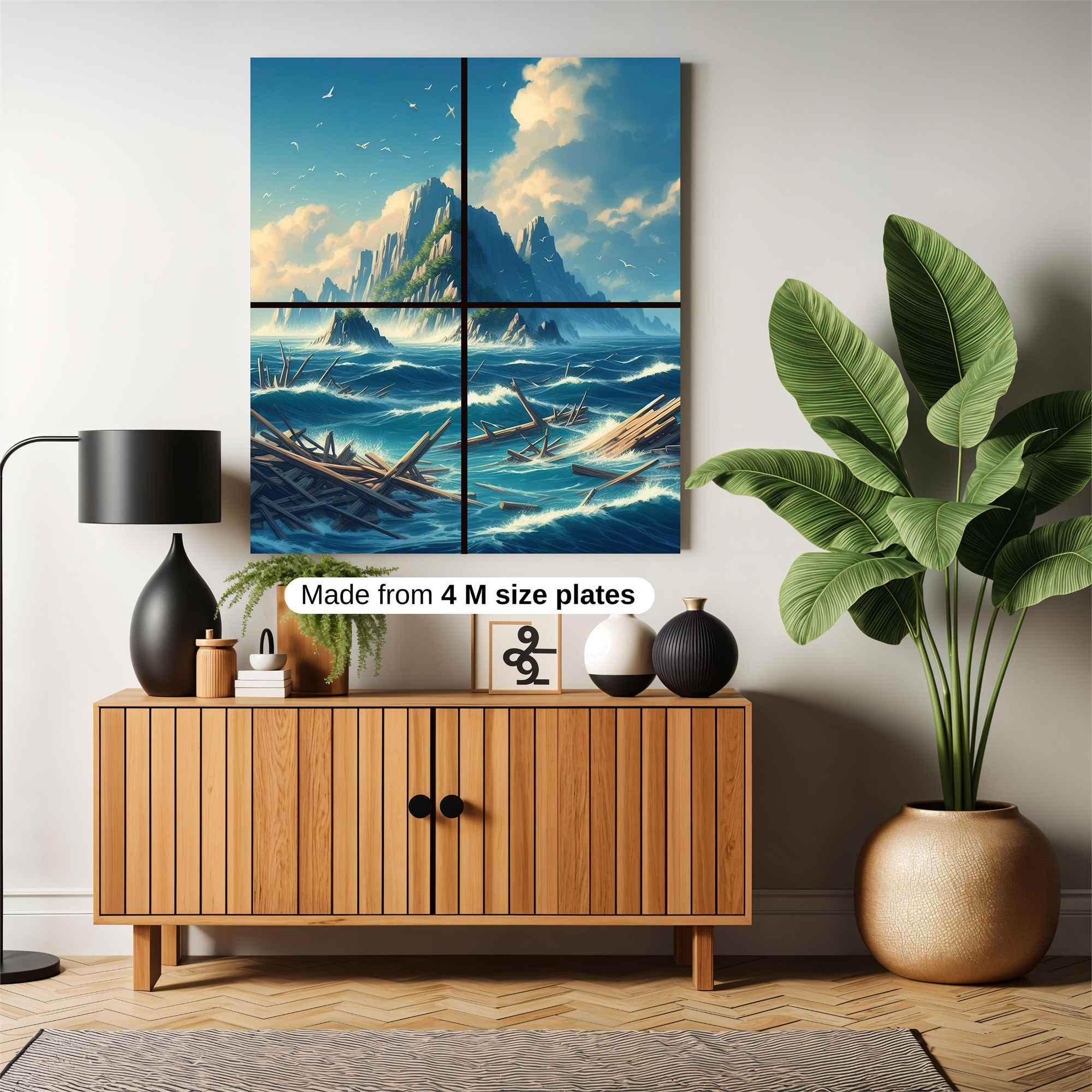 Island Serenity Safe Wall Magnetic / M