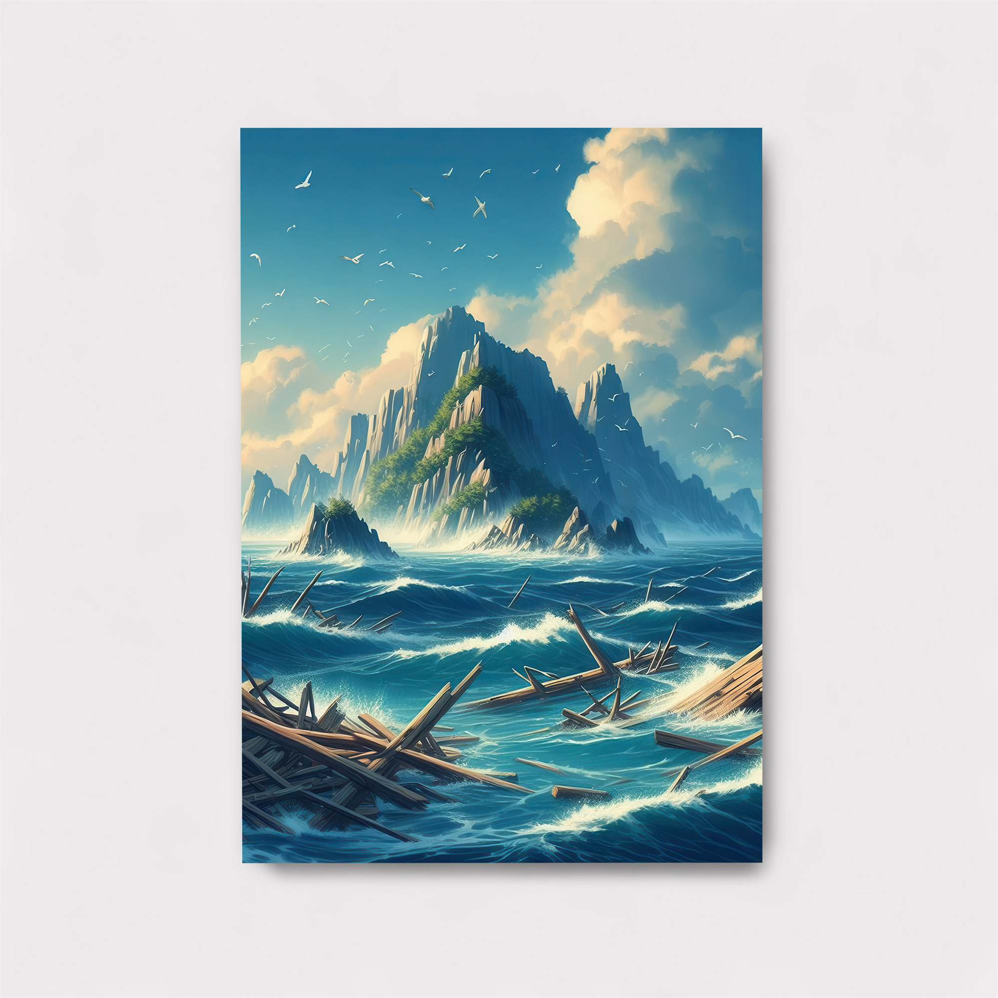 Island Serenity Safe Wall Magnetic / M