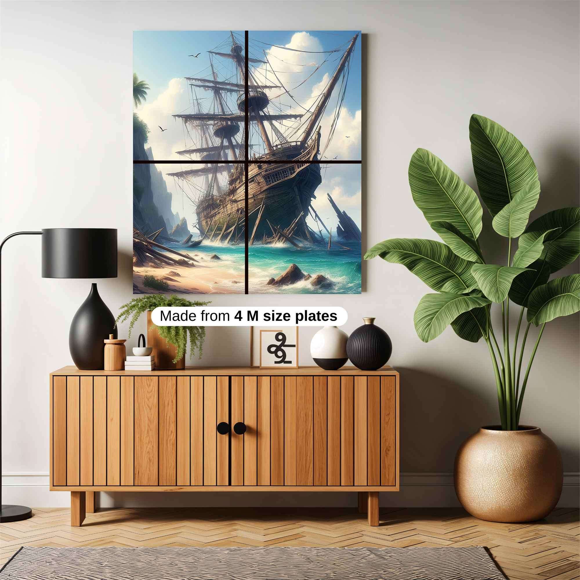 Blackbeard's Despair Safe Wall Magnetic / M