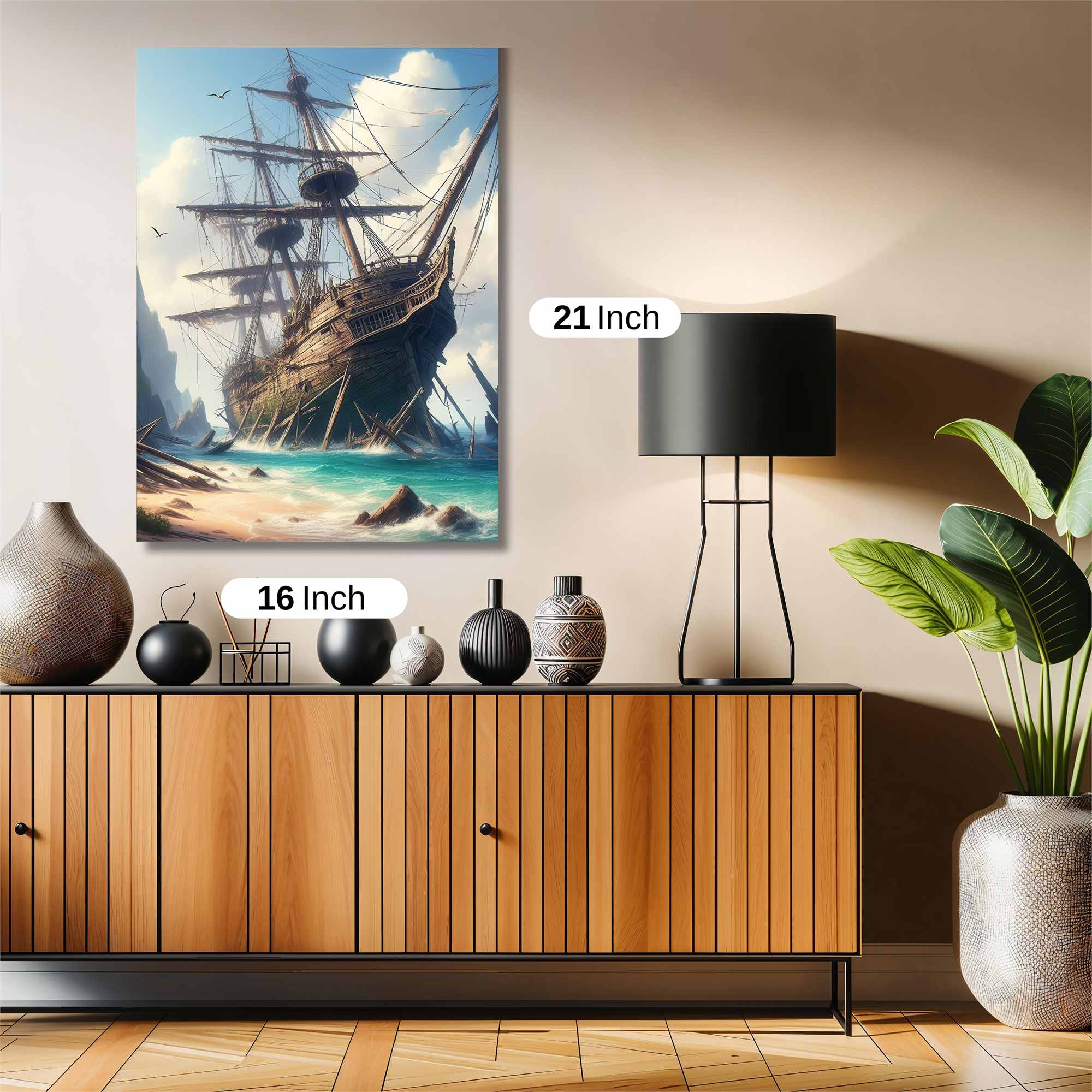 Blackbeard's Despair Safe Wall Magnetic / M