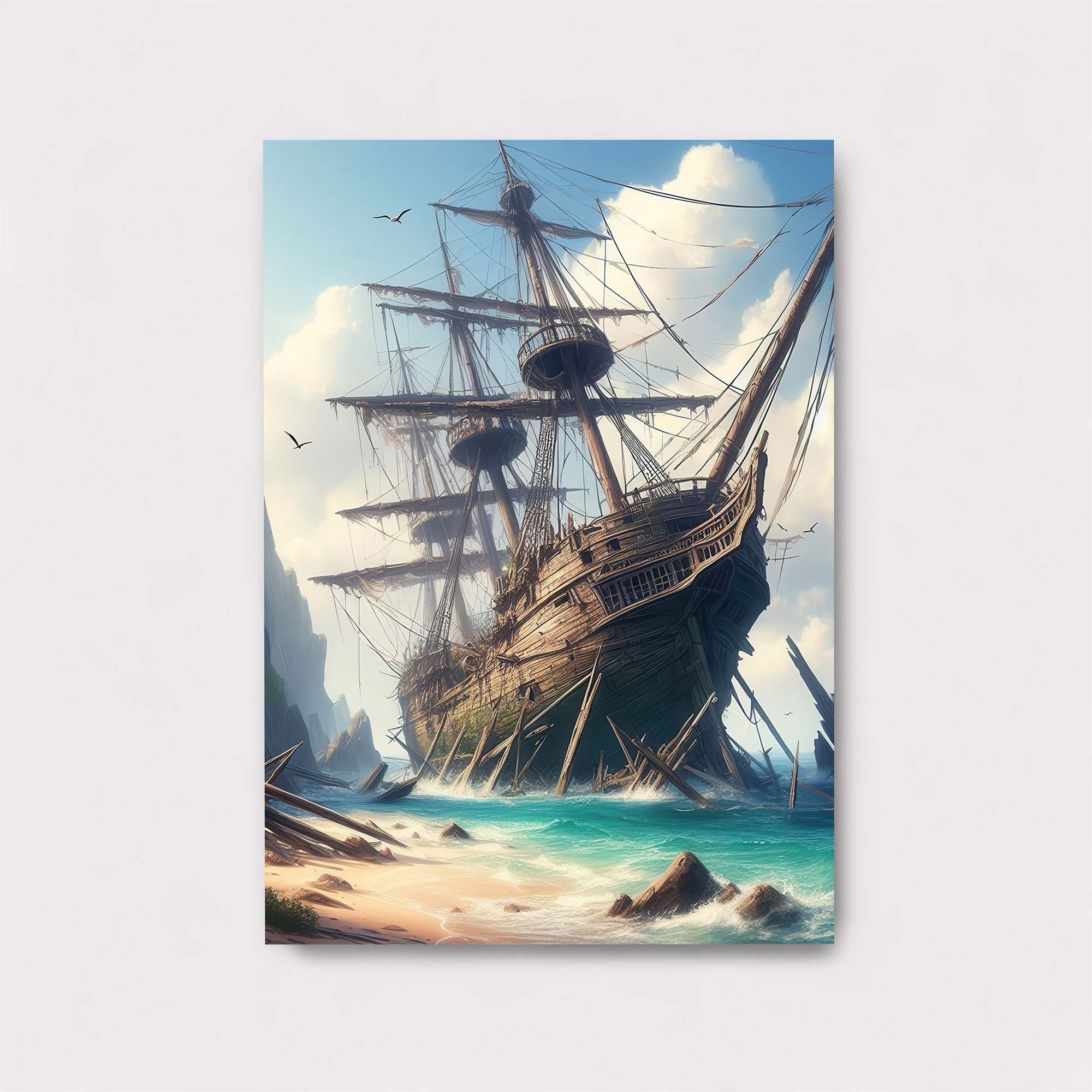 Blackbeard's Despair Safe Wall Magnetic / M