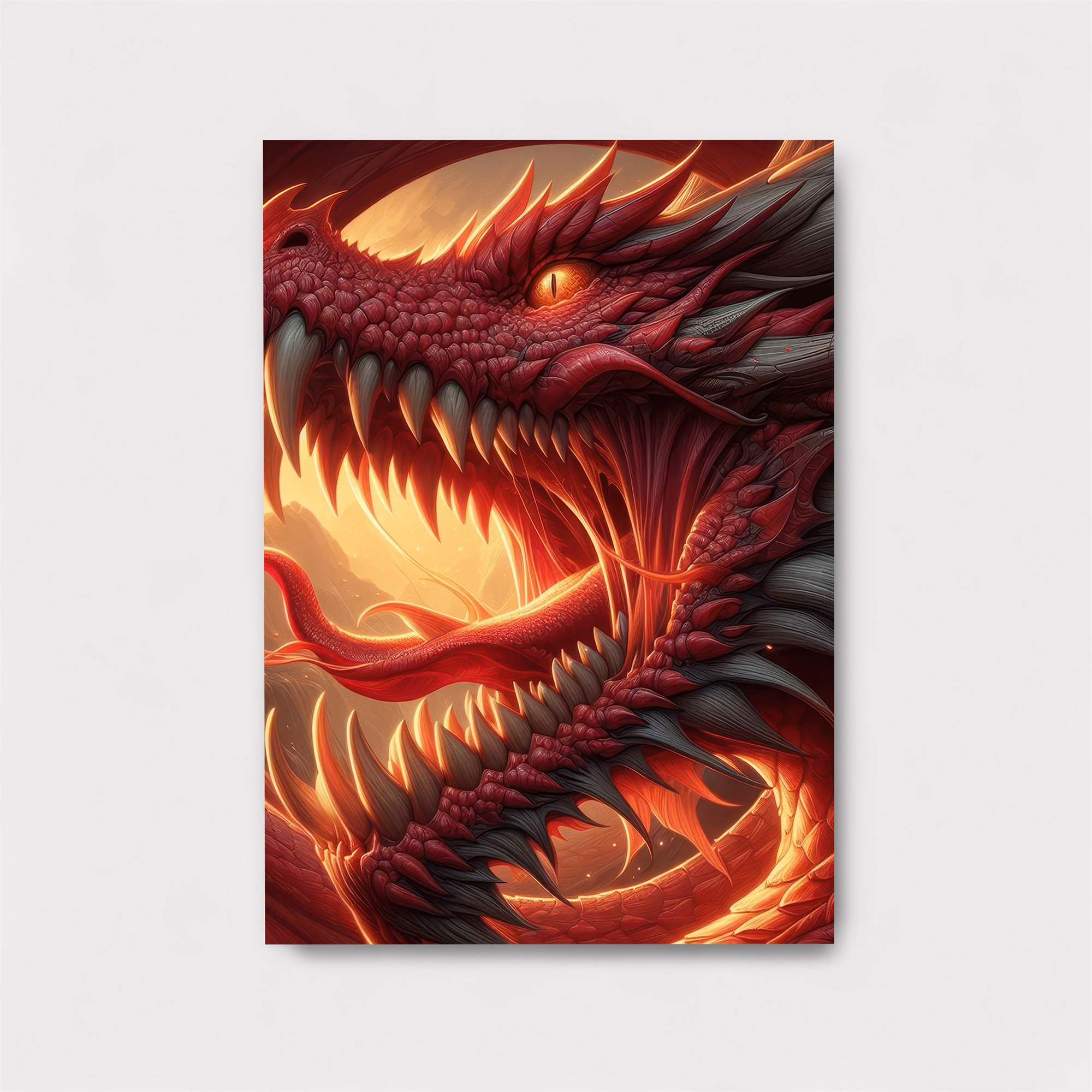 Dragon Blaze Safe Wall Magnetic / M