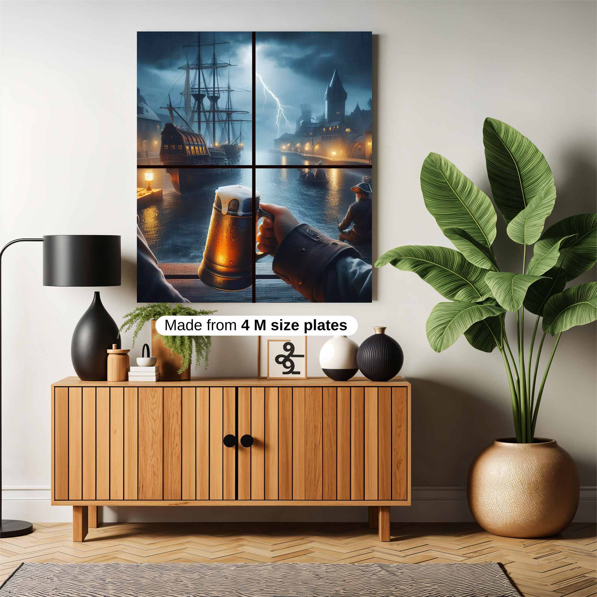 Pirate Revelry Safe Wall Magnetic / M