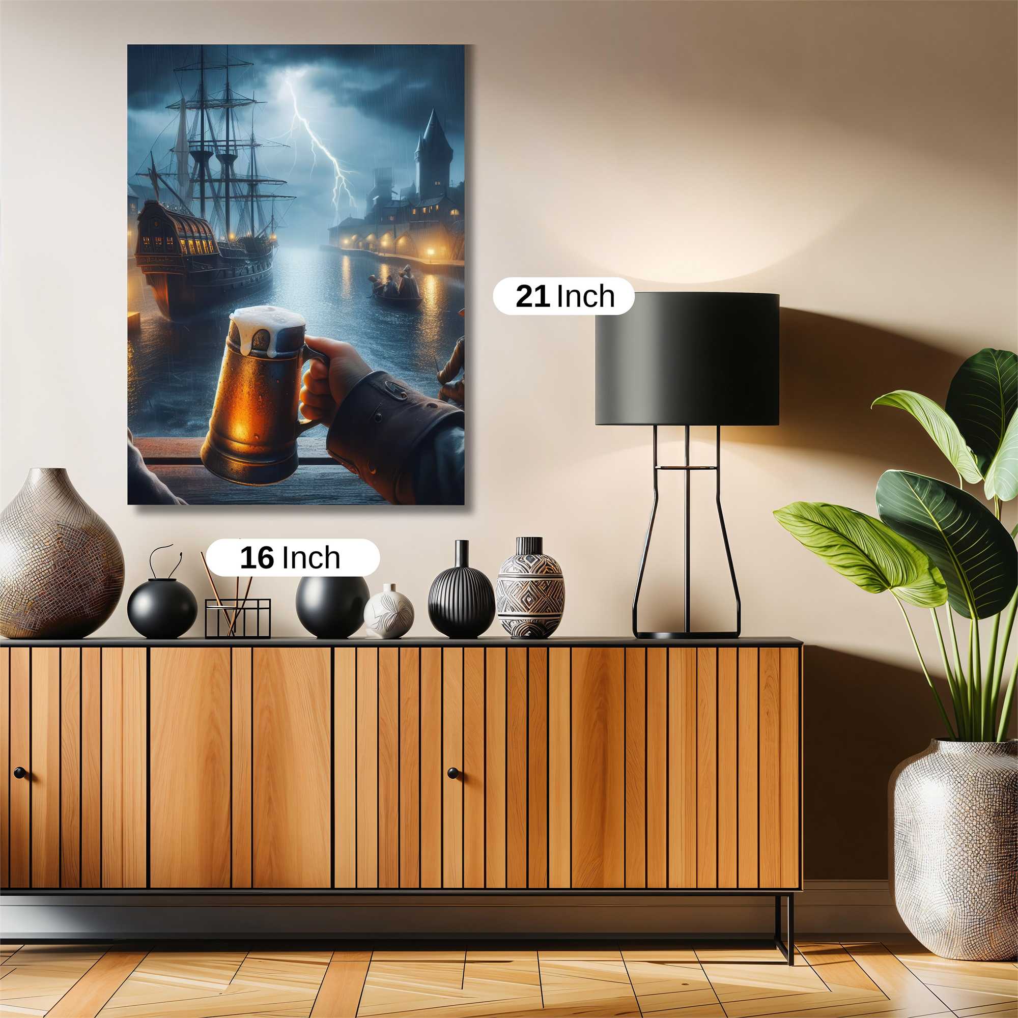 Pirate Revelry Safe Wall Magnetic / M