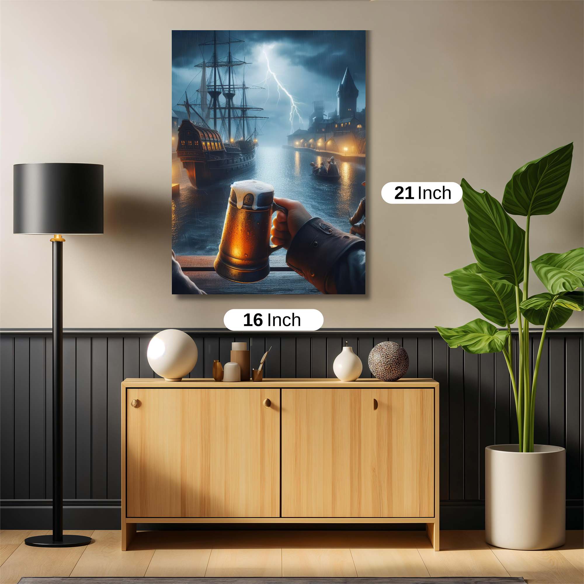 Pirate Revelry Safe Wall Magnetic / M