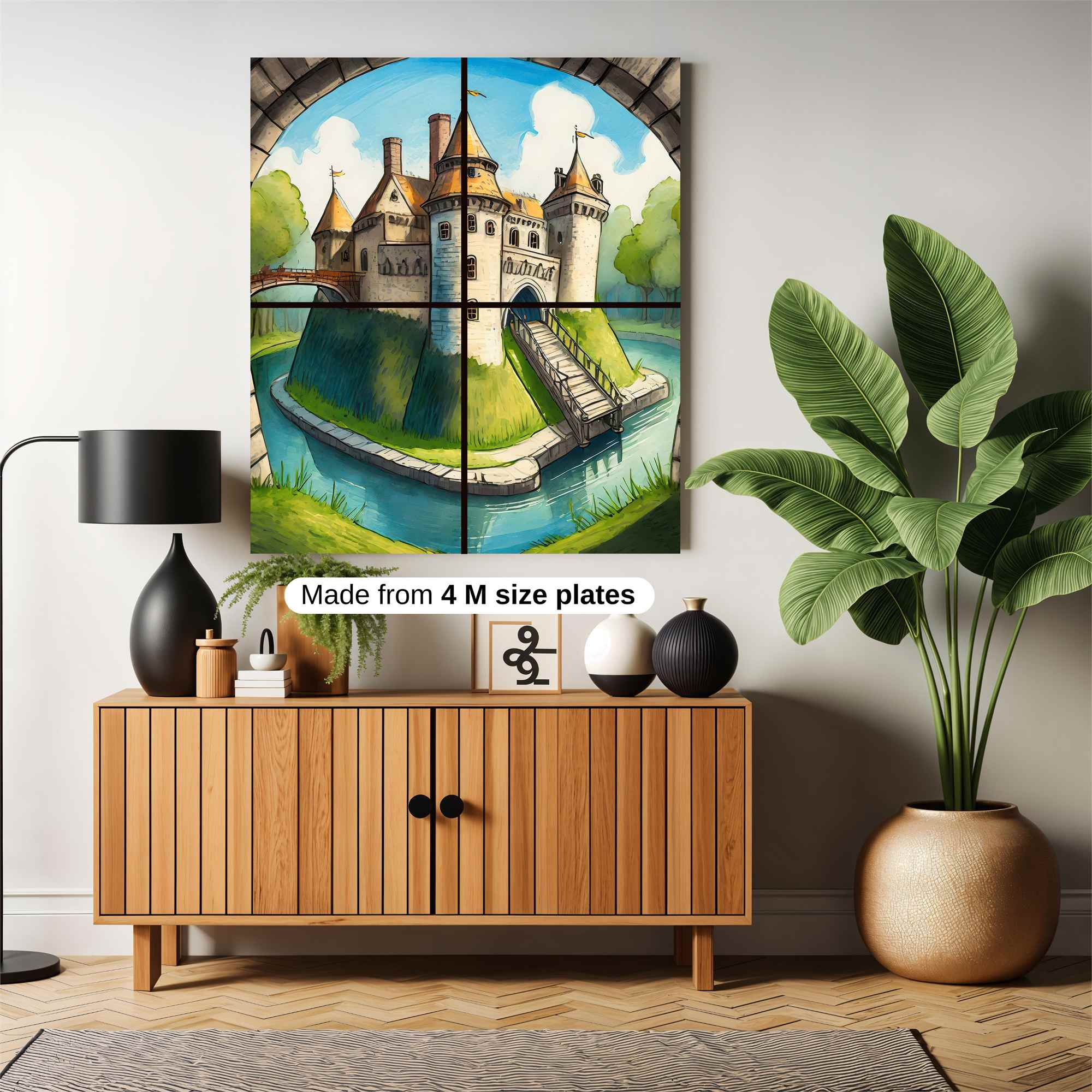 Castle Whimsy Safe Wall Magnetic / M
