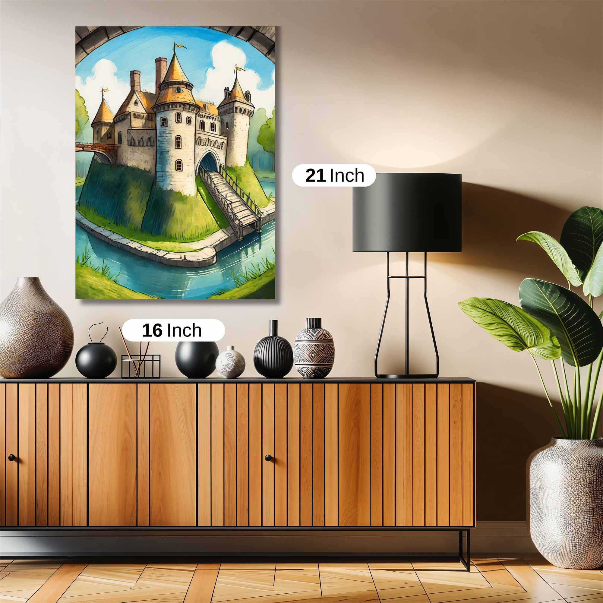 Castle Whimsy Safe Wall Magnetic / M