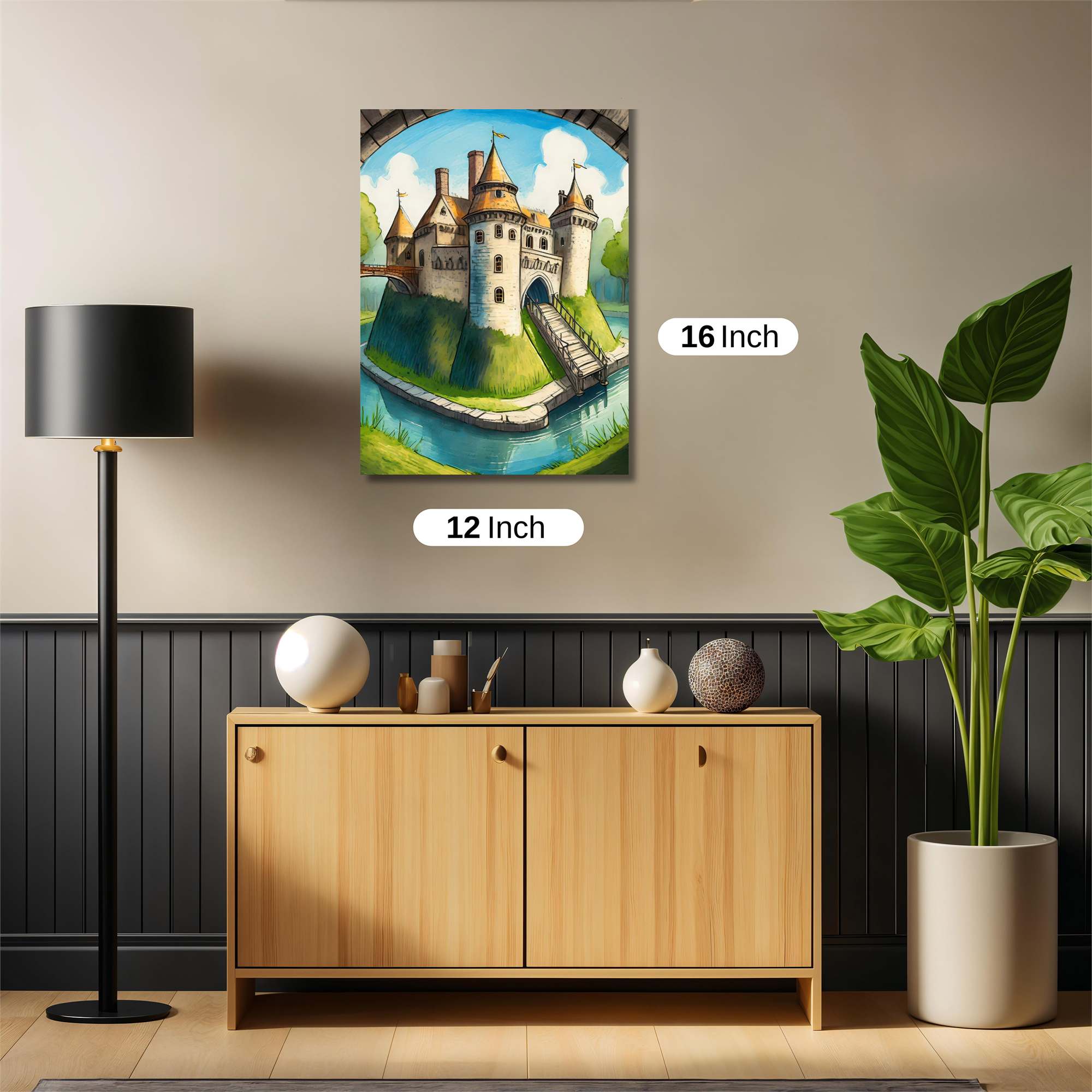 Castle Whimsy Safe Wall Magnetic / M