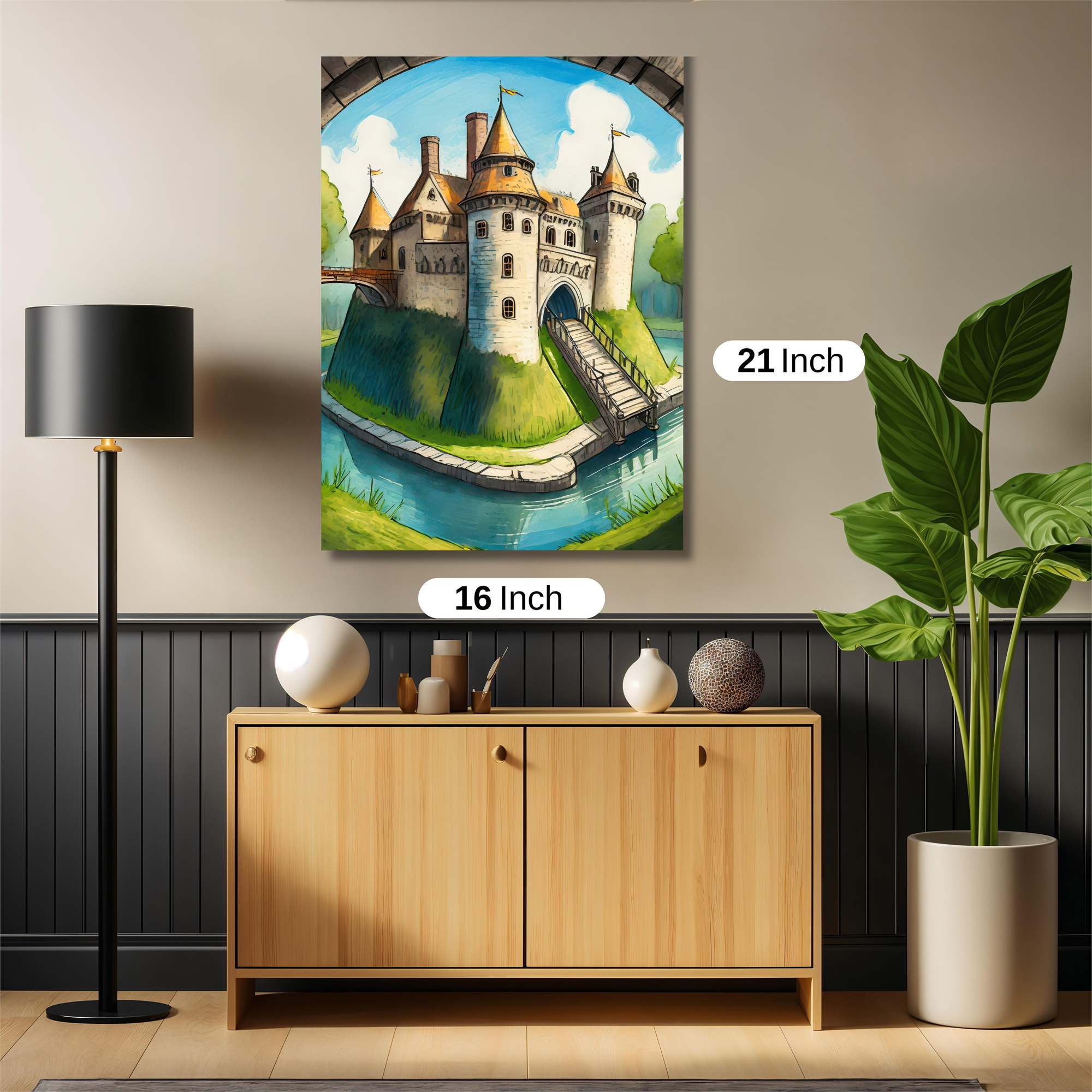 Castle Whimsy Safe Wall Magnetic / M