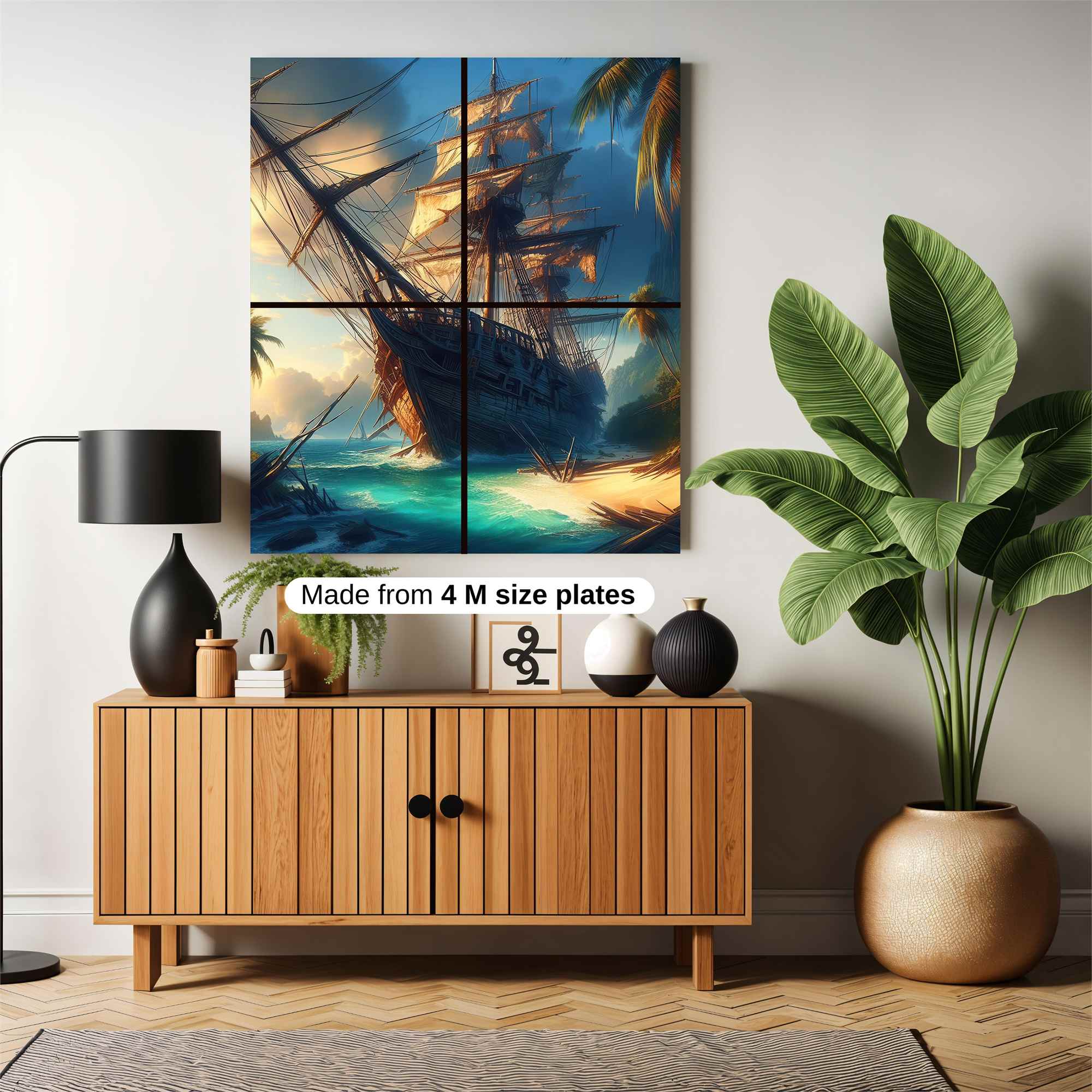 Pirate's Haven Safe Wall Magnetic / M