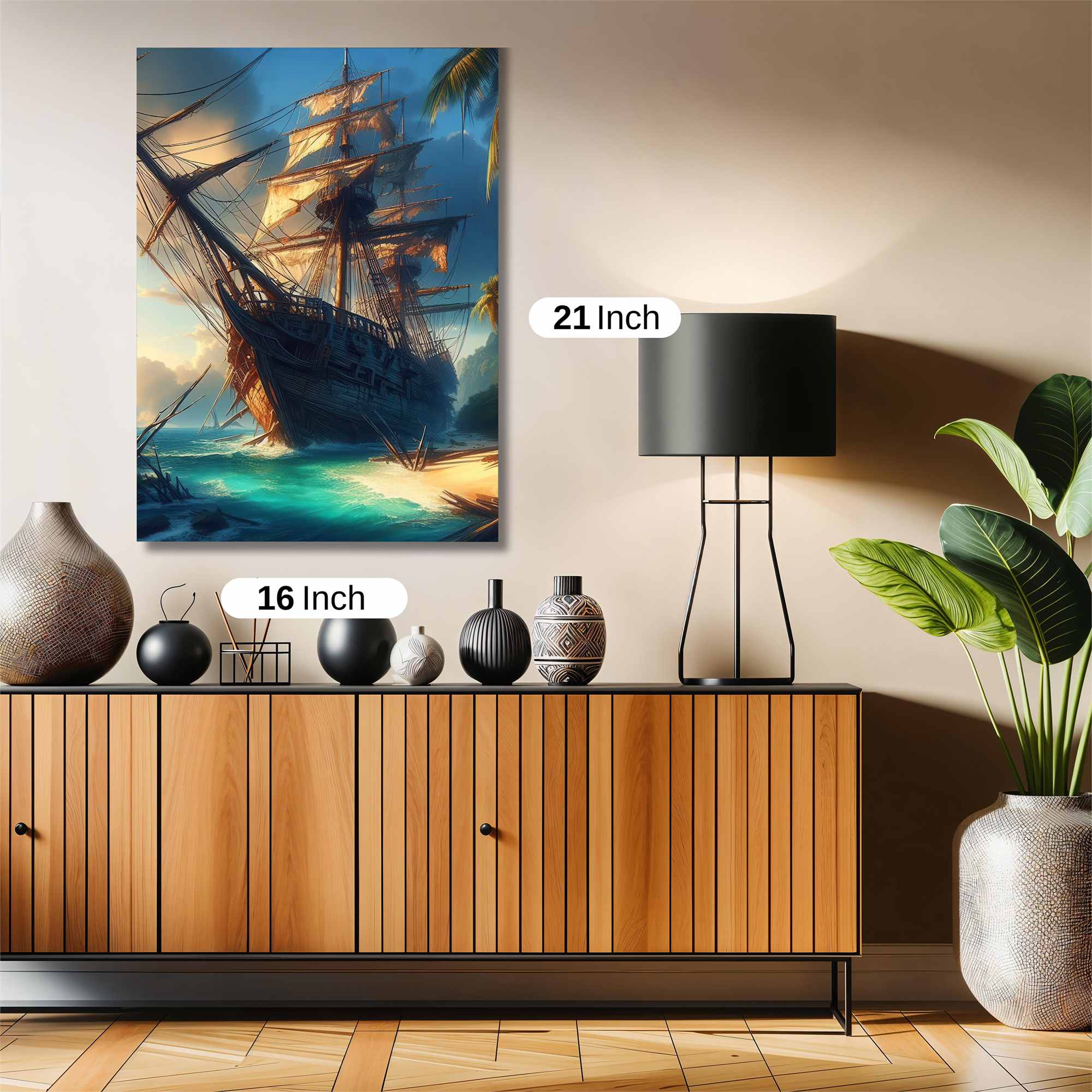 Pirate's Haven Safe Wall Magnetic / M